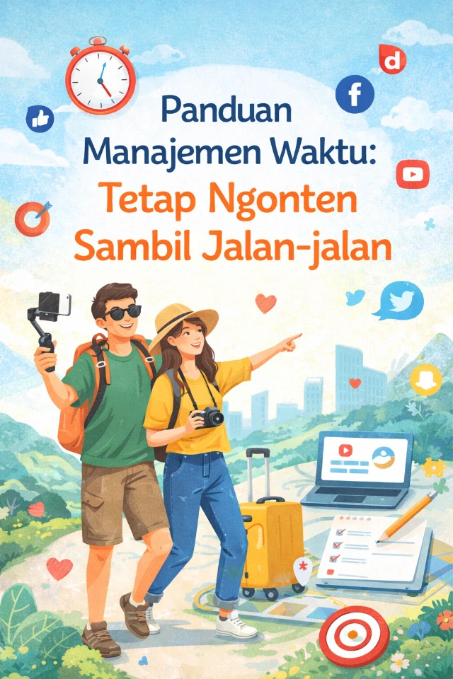 Panduan Manajemen Waktu: Tetap Ngonten Sambil Jalan-jalan