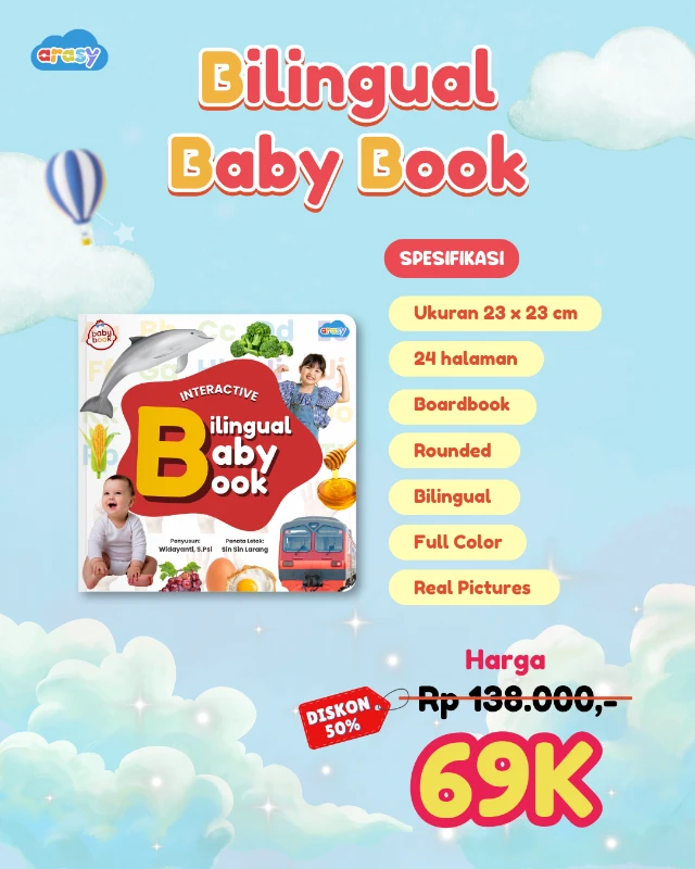 Billingual Baby Book 50%
