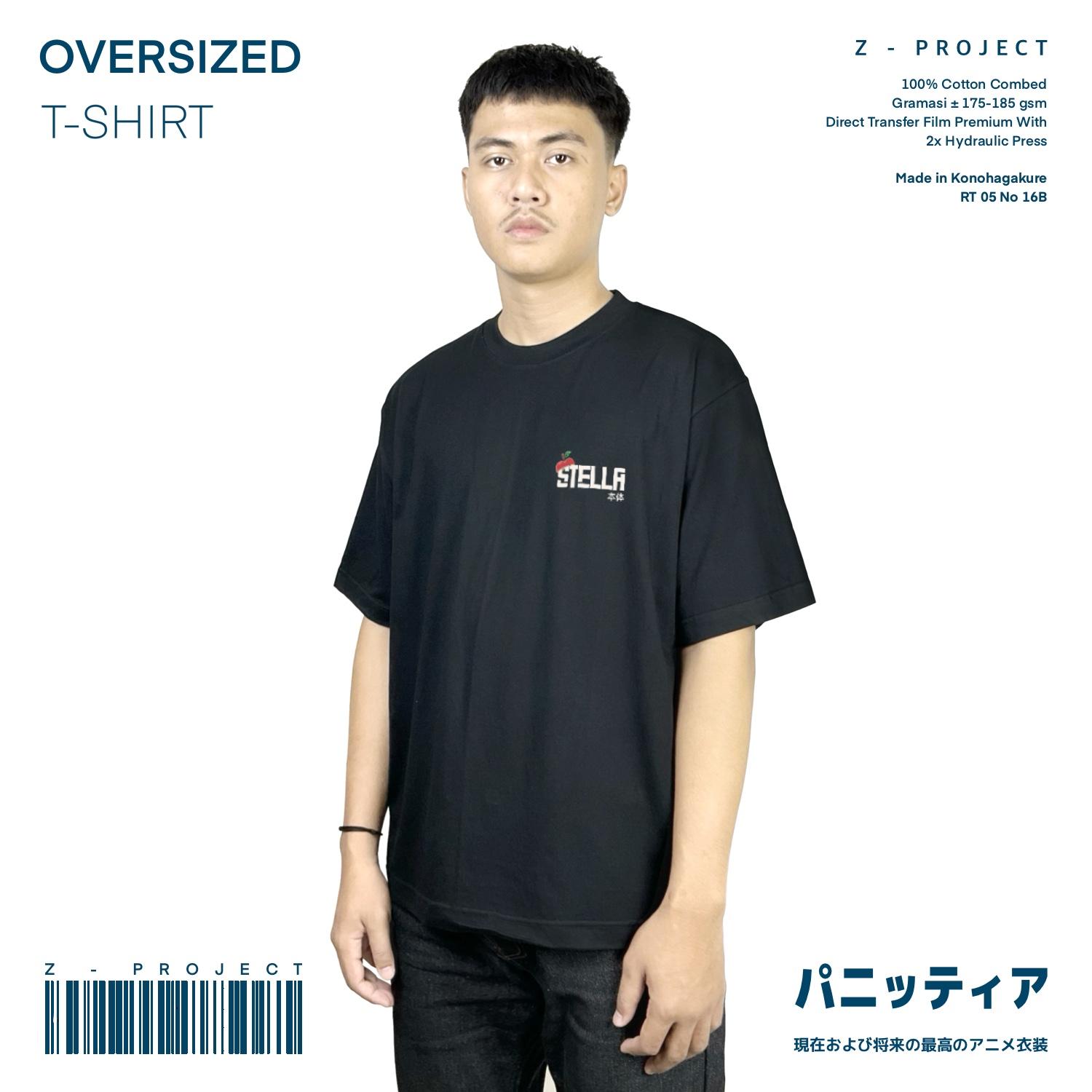 Zetproject - Vegapunk Kaos Anime Oversize Lengan Pendek-2