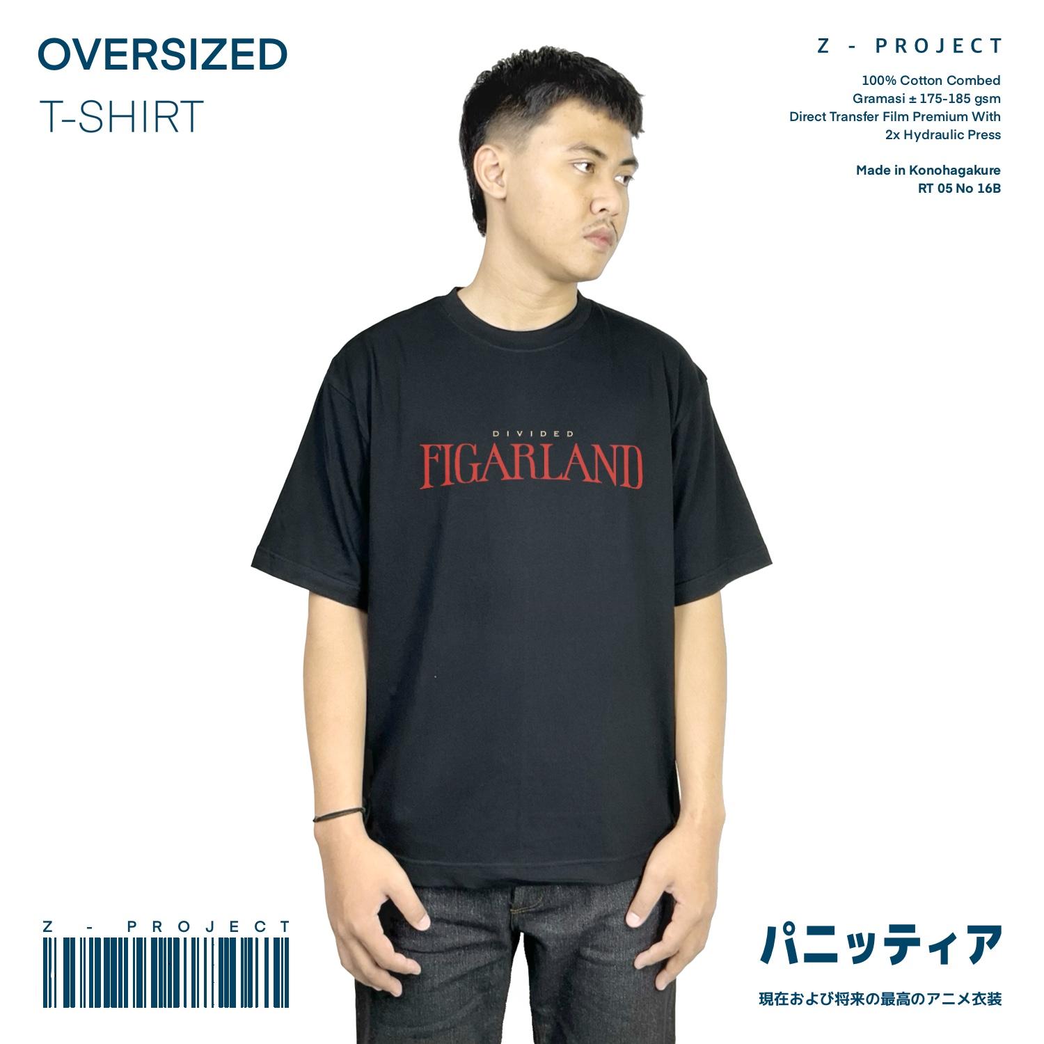 Zetproject - Shanks Shamrock Kaos Anime Oversize Lengan Pendek-3