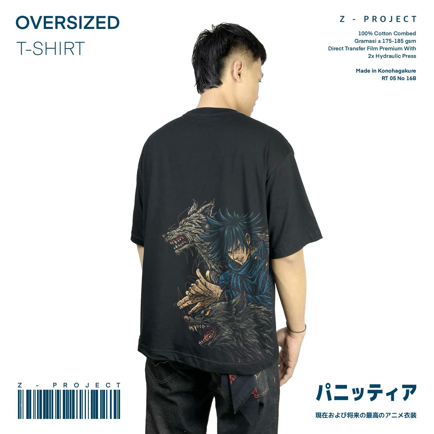 Zetproject - Megumi Kaos Anime Oversize Lengan Pendek
