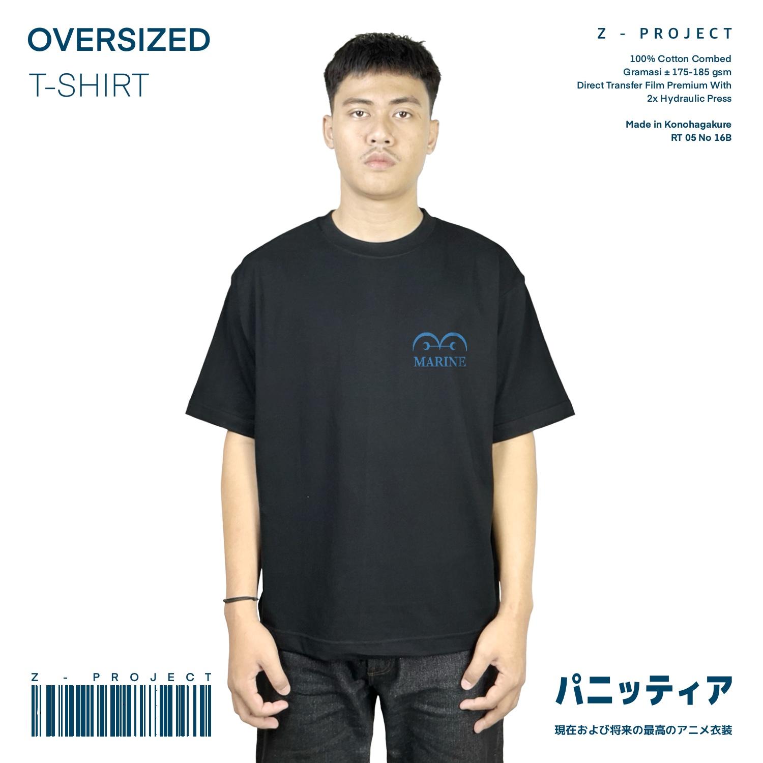 Zetproject - Admiral Kaos Anime Oversize Lengan Pendek-2