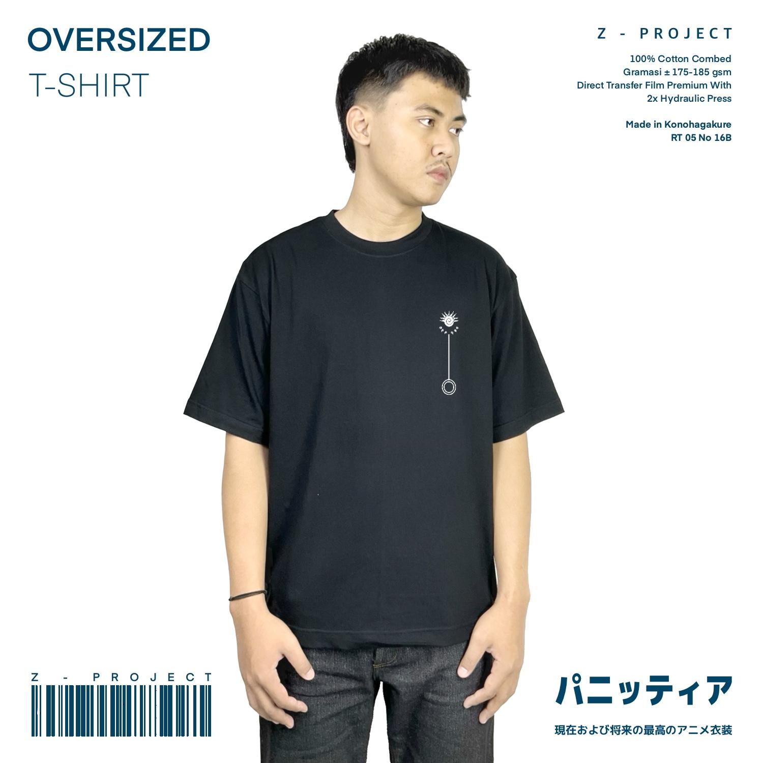 Zetproject - Naruto Kaos Anime Oversize Lengan Pendek-3