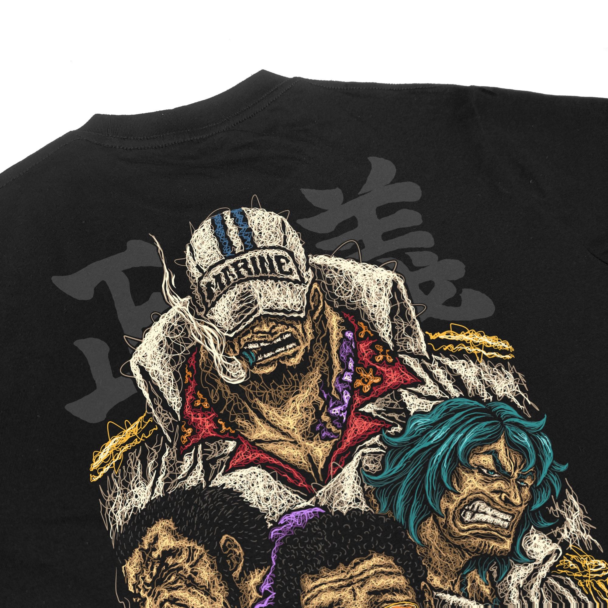 Zetproject - Admiral Kaos Anime Oversize Lengan Pendek-5