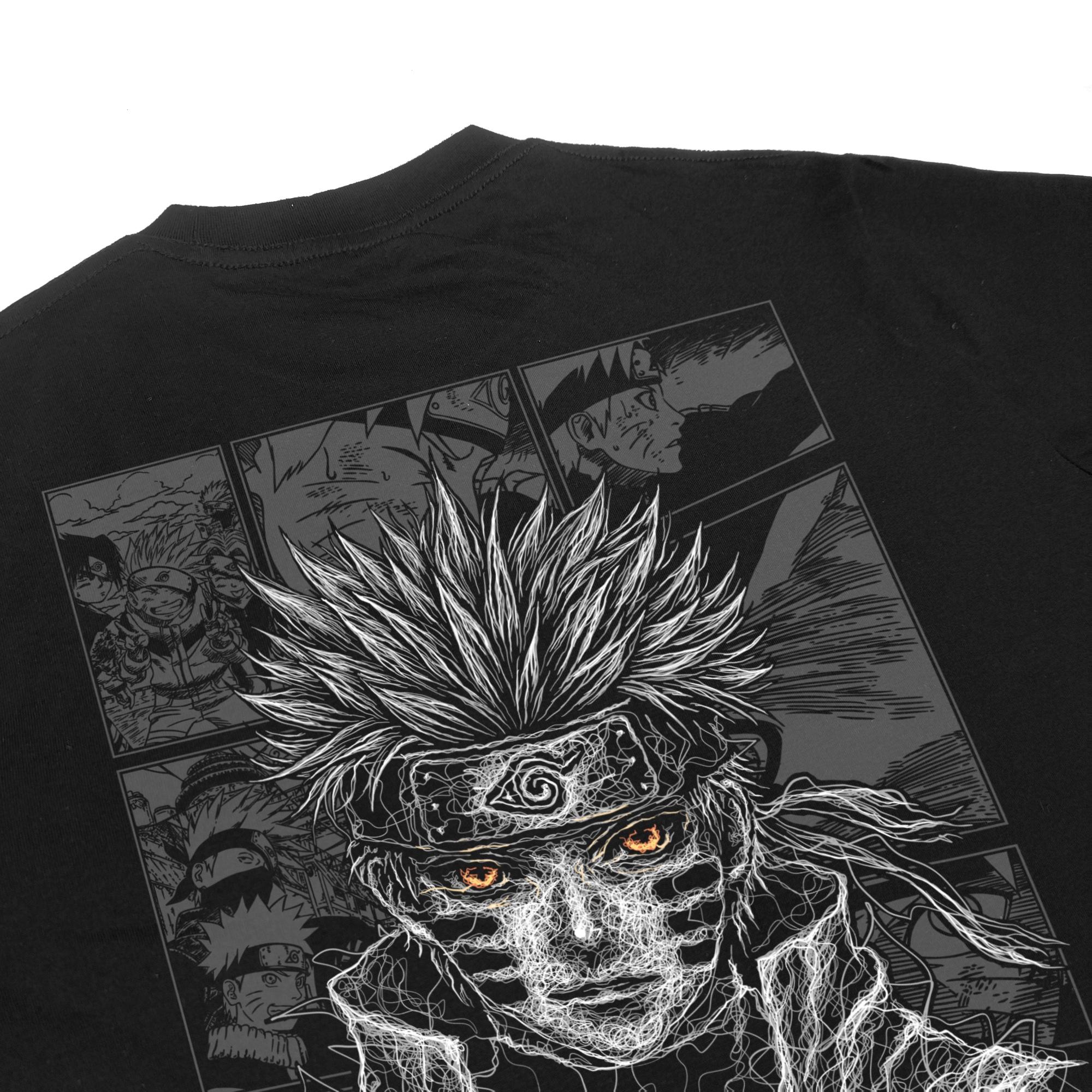 Zetproject - Naruto Kaos Anime Oversize Lengan Pendek-5