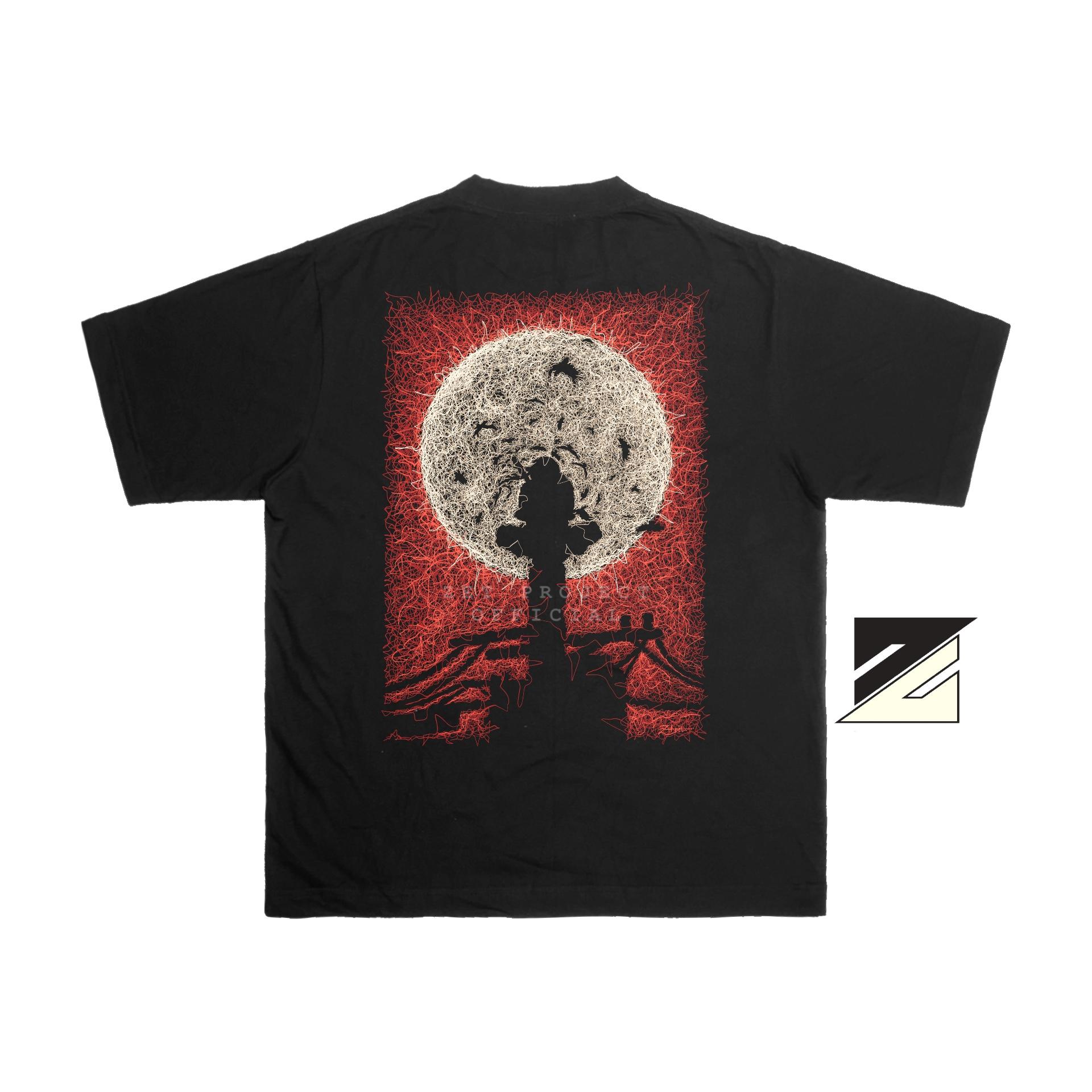 Zetproject - Itachi Kaos Anime Oversize Lengan Pendek-4