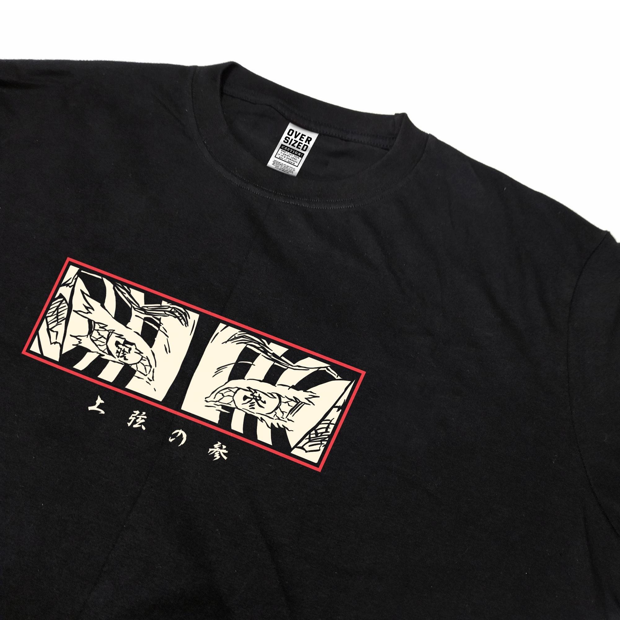 Zetproject - Akaza Kaos Anime Oversize Lengan Pendek-7