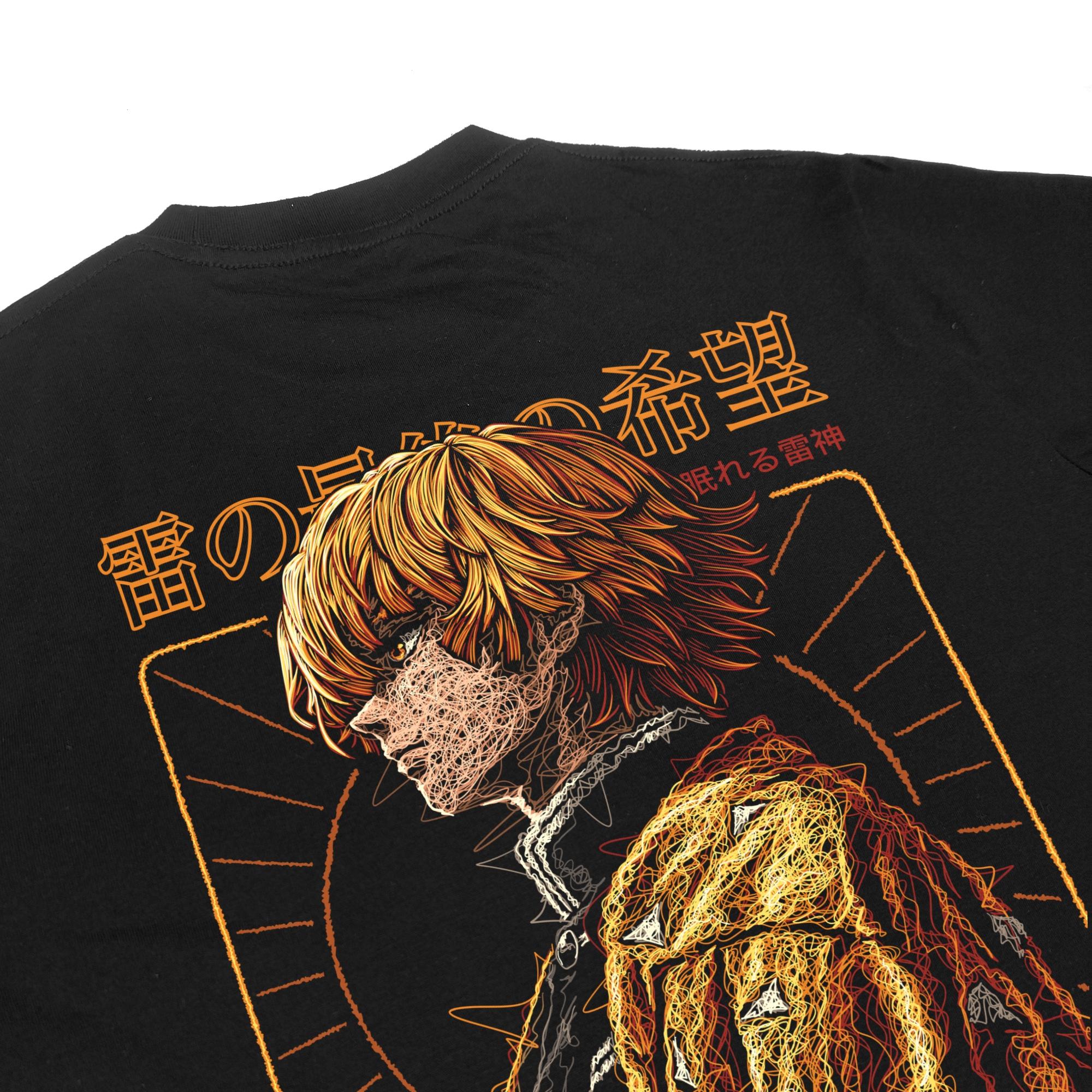 Zetproject - Zenitsu Kaos Anime Oversize Lengan Pendek-5
