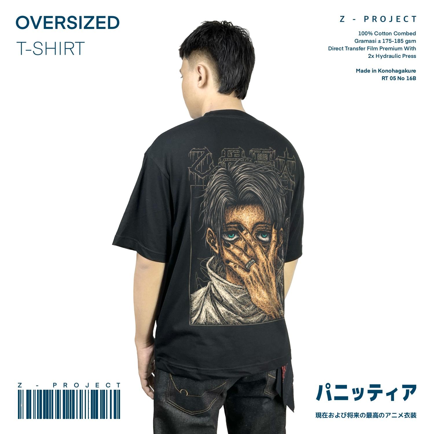 Zetproject - Yuta Kaos Anime Oversize Lengan Pendek