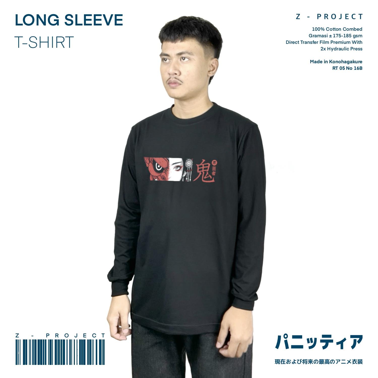 Zetproject - Onigeisha Tshirt Japanese Lengan Panjang-2