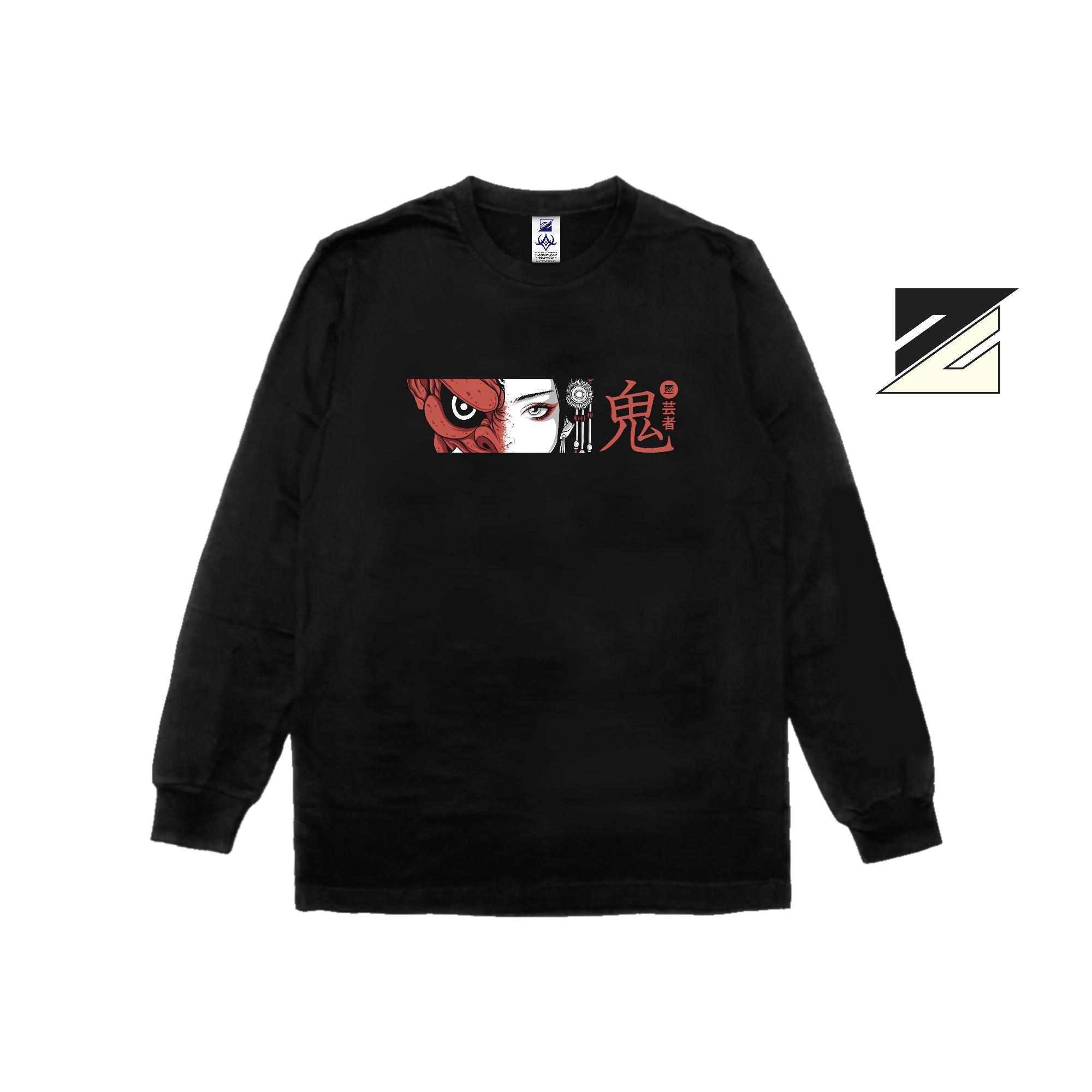 Zetproject - Onigeisha Tshirt Japanese Lengan Panjang-6