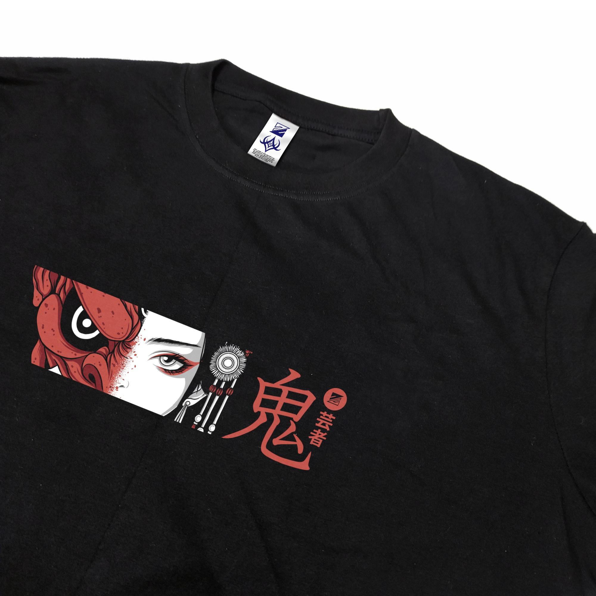 Zetproject - Onigeisha Tshirt Japanese Lengan Panjang-7