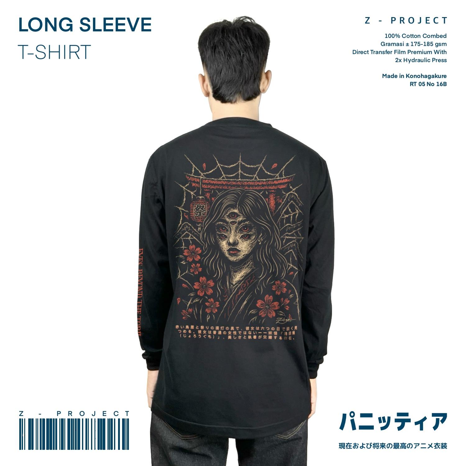Zetproject - Jorogumo Tshirt Japanese Lengan Panjang
