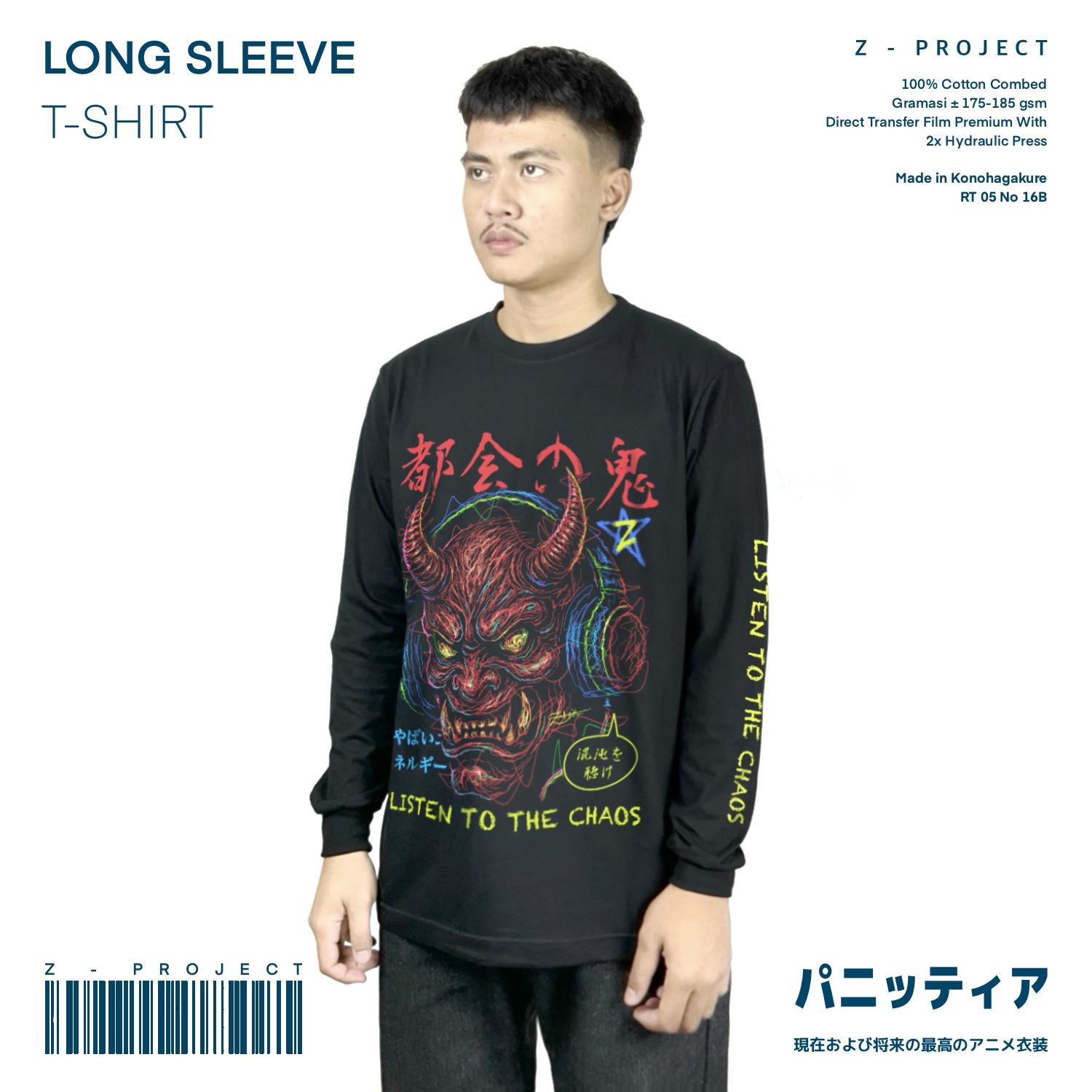 Zetproject - Uroni Tshirt Japanese Lengan Panjang