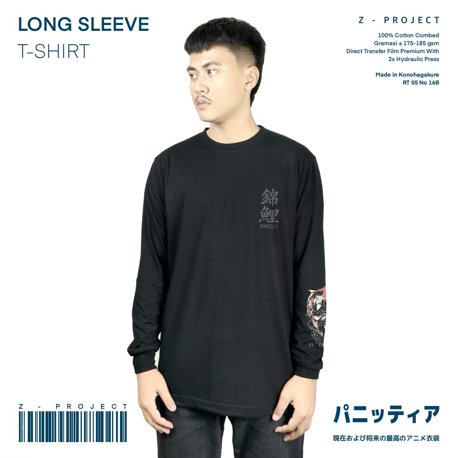 Zetproject - Nishikigoi Tshirt Japanese Lengan Panjang-2