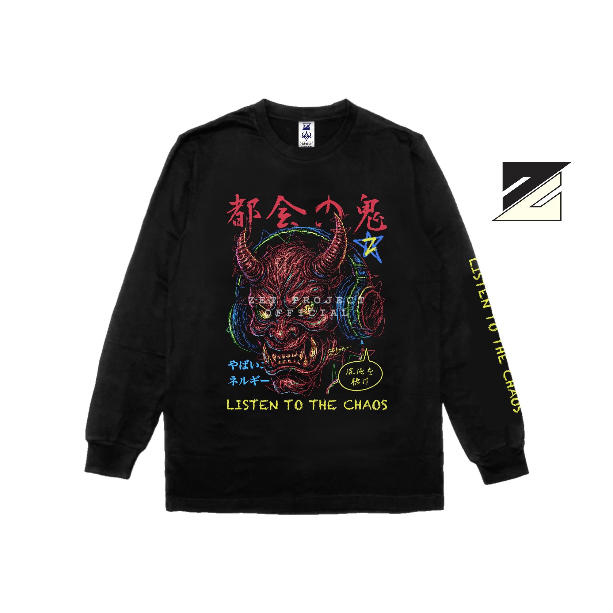 Zetproject - Uroni Tshirt Japanese Lengan Panjang-3