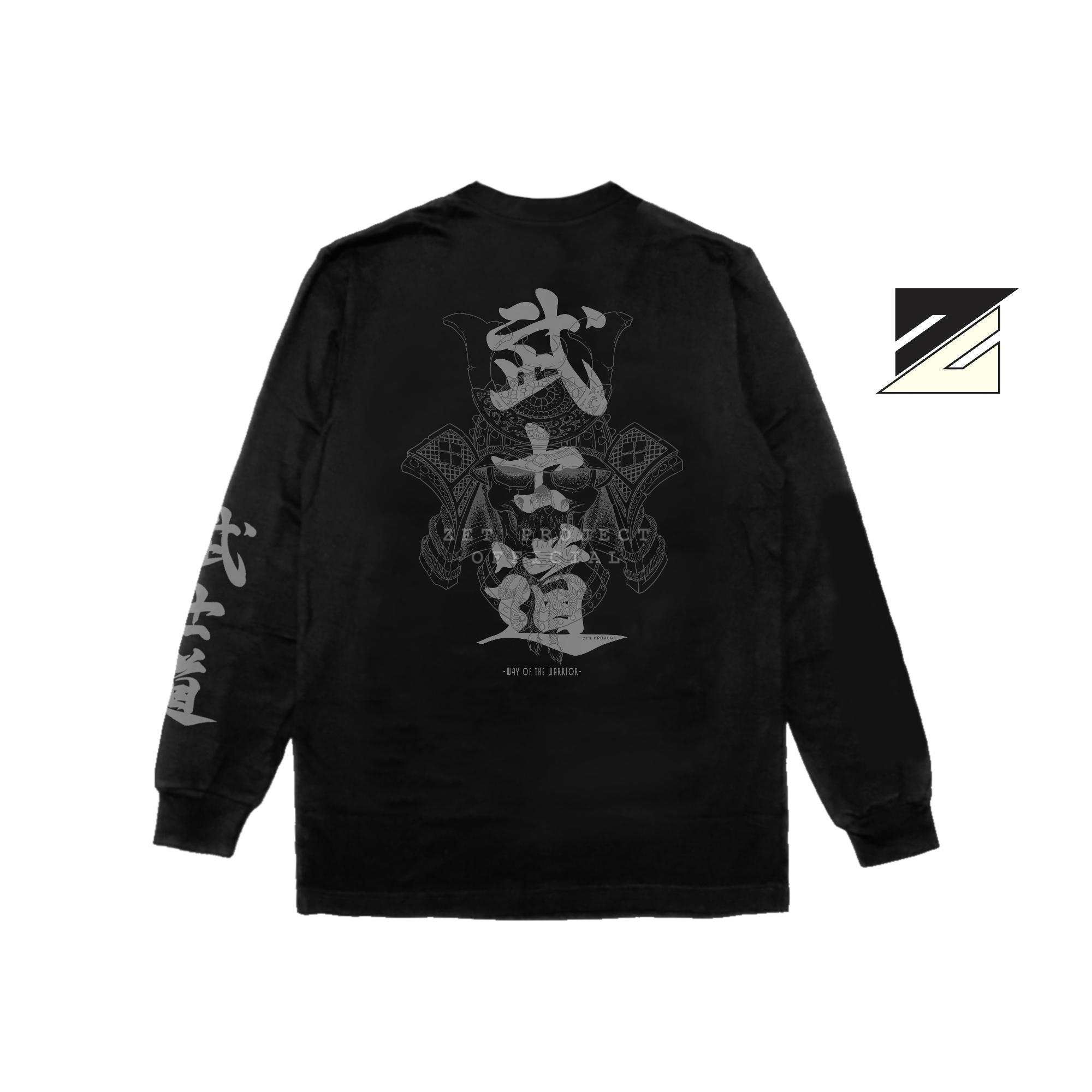 Zetproject - Bushido Tshirt Japanese Lengan Panjang-4