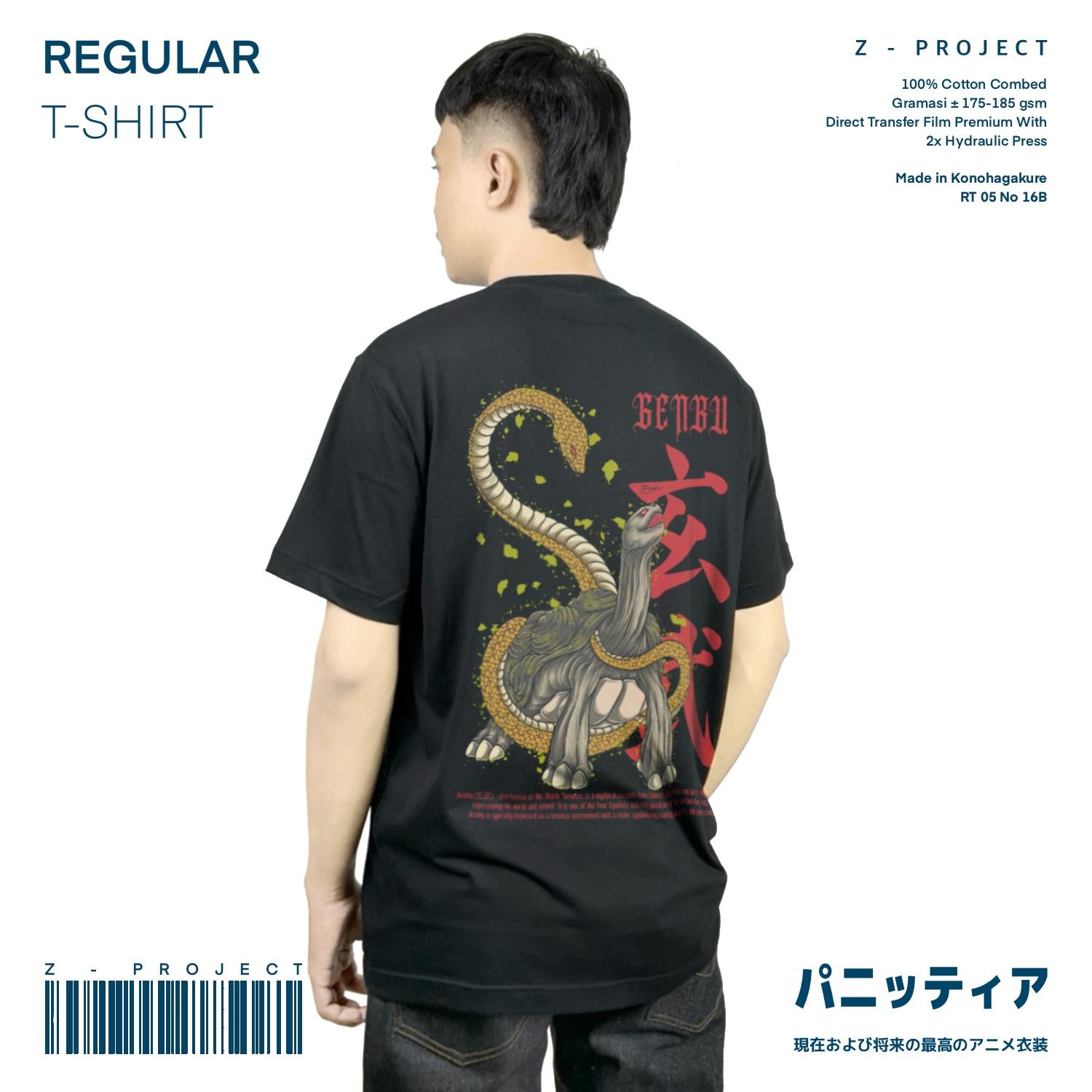 Zetproject - Genbu Tshirt Japanese Lengan Pendek