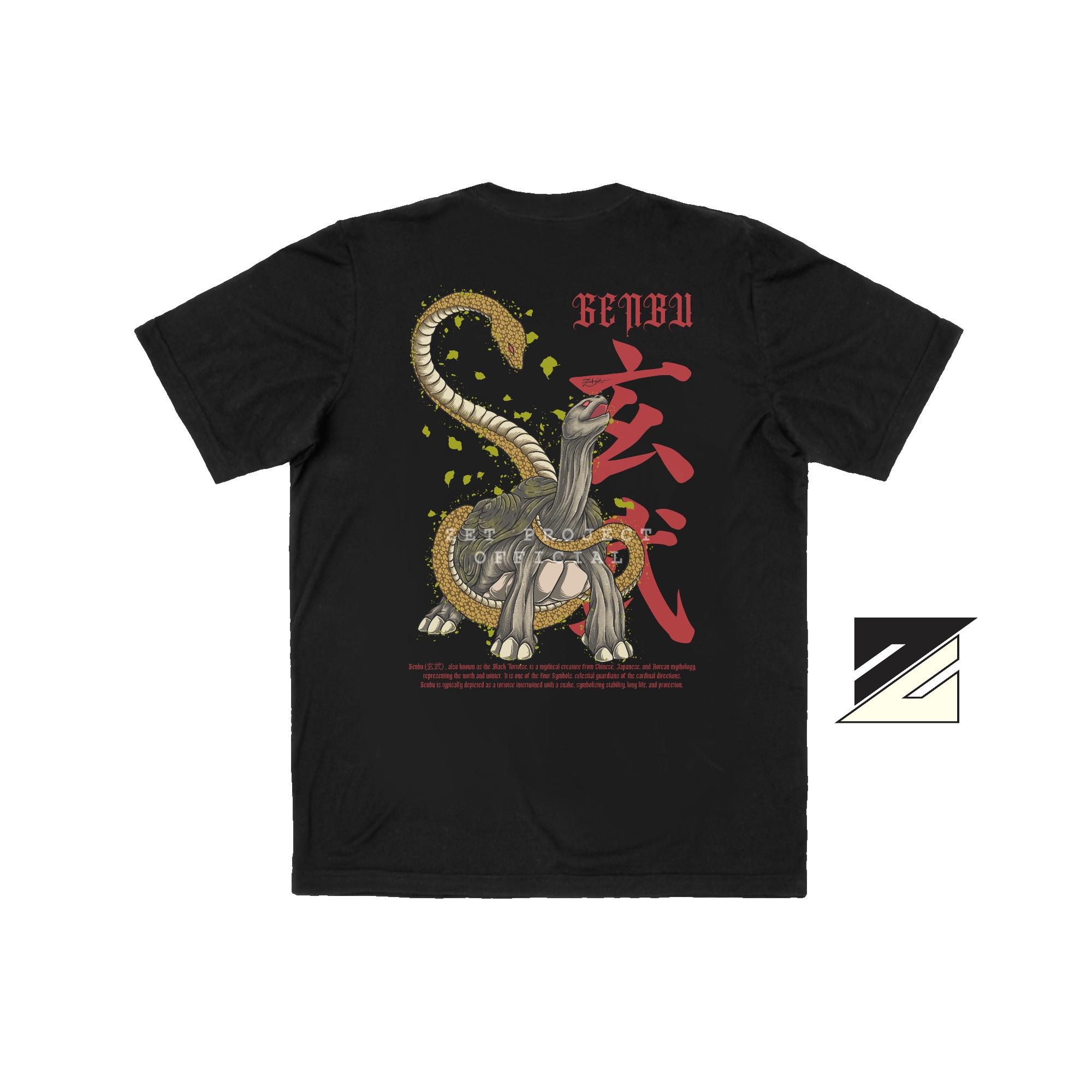 Zetproject - Genbu Tshirt Japanese Lengan Pendek-4