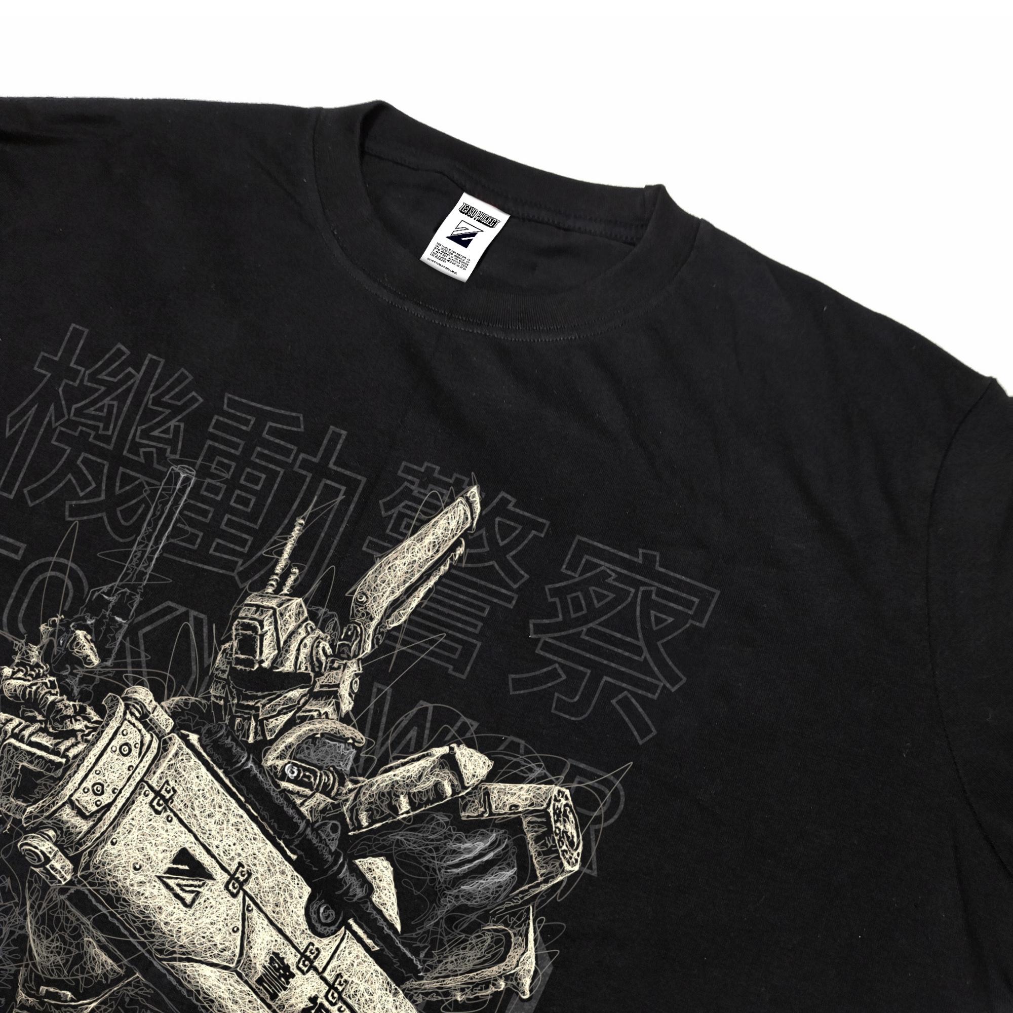 Zetproject Zetsu - Kaos Tshirt Anime Distro Hitam Pria Wanita Lengan Pendek - Thepolice-5