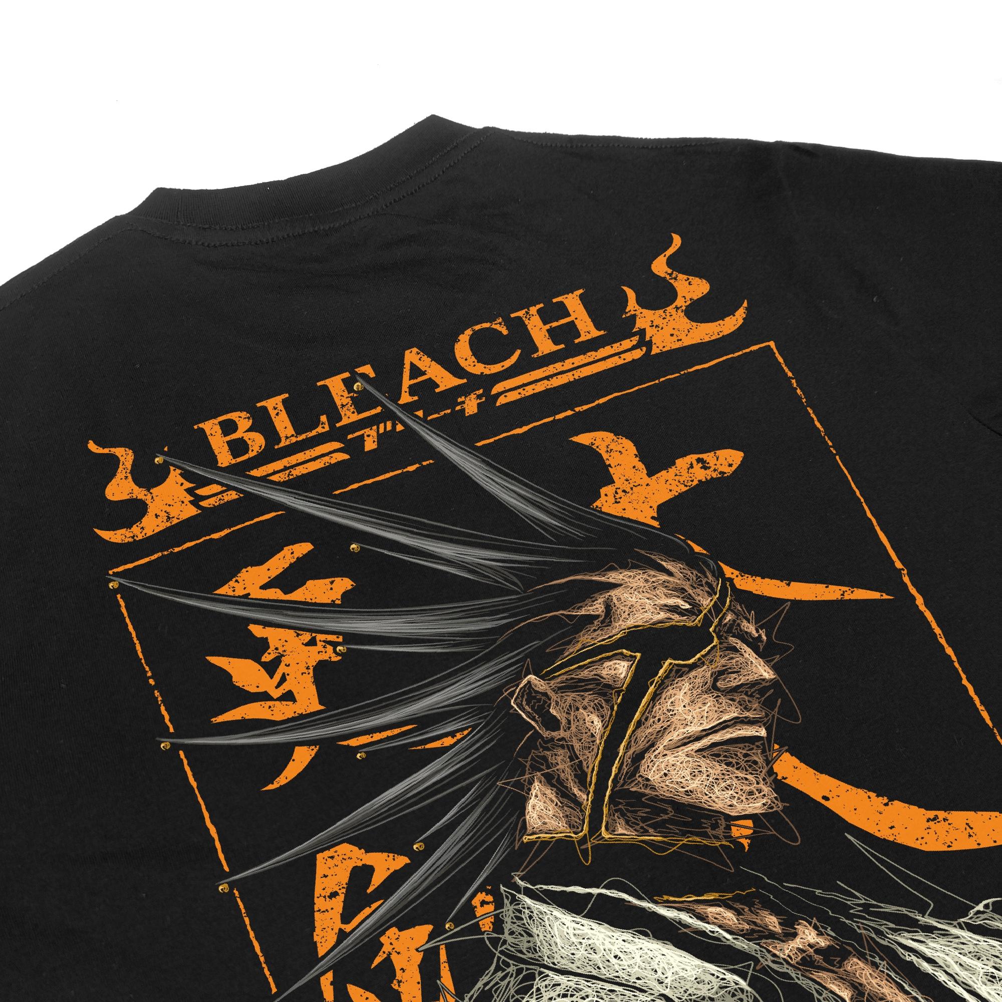 Zetproject Zetsu - Kaos Tshirt Anime Distro Hitam Pria Wanita Lengan Pendek - Kenpachi-5