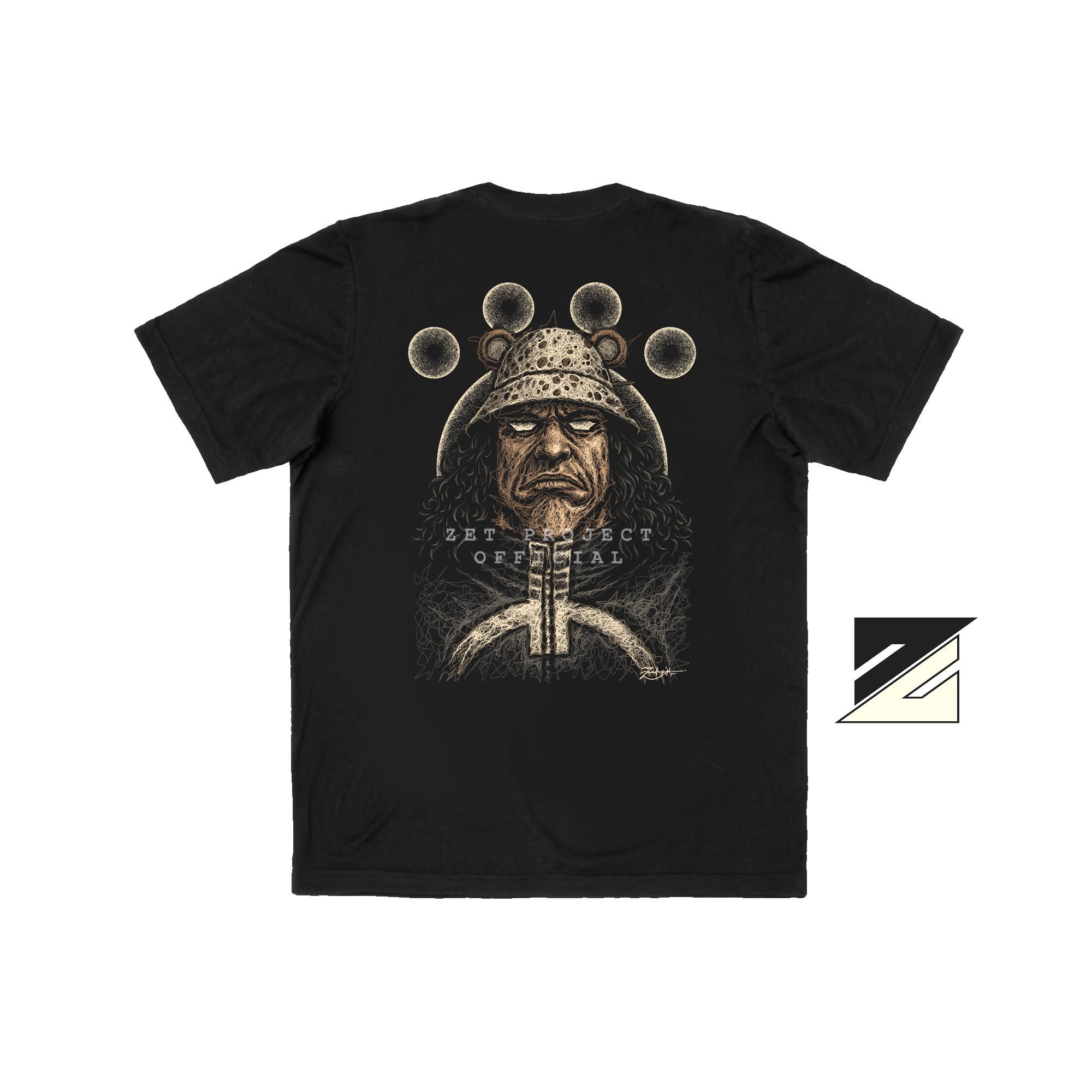 Zetproject Zetsu - Kaos Tshirt Anime Distro Hitam Pria Wanita Lengan Pendek - Kuma-4