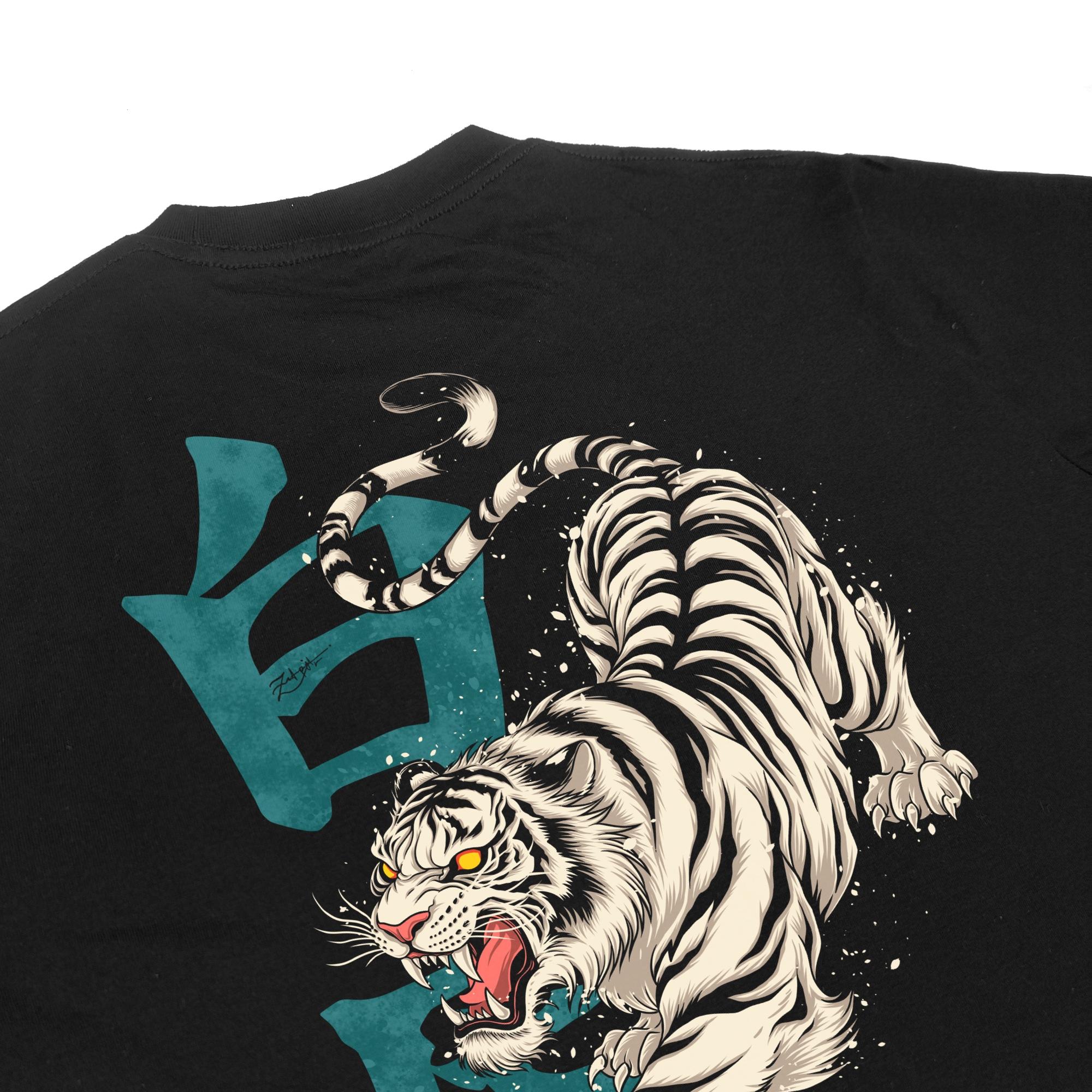 Zetproject - Byakko Tshirt Japanese Lengan Pendek-5