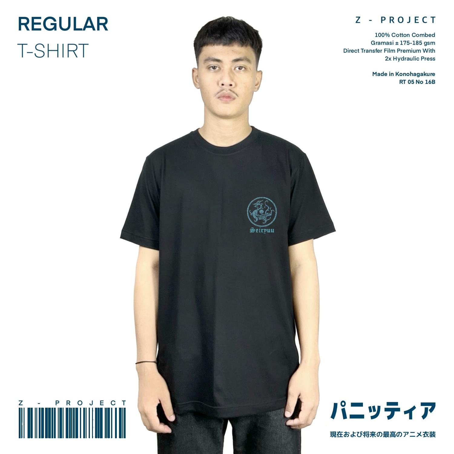 Zetproject - Seiryu Tshirt Japanese Lengan Pendek-2
