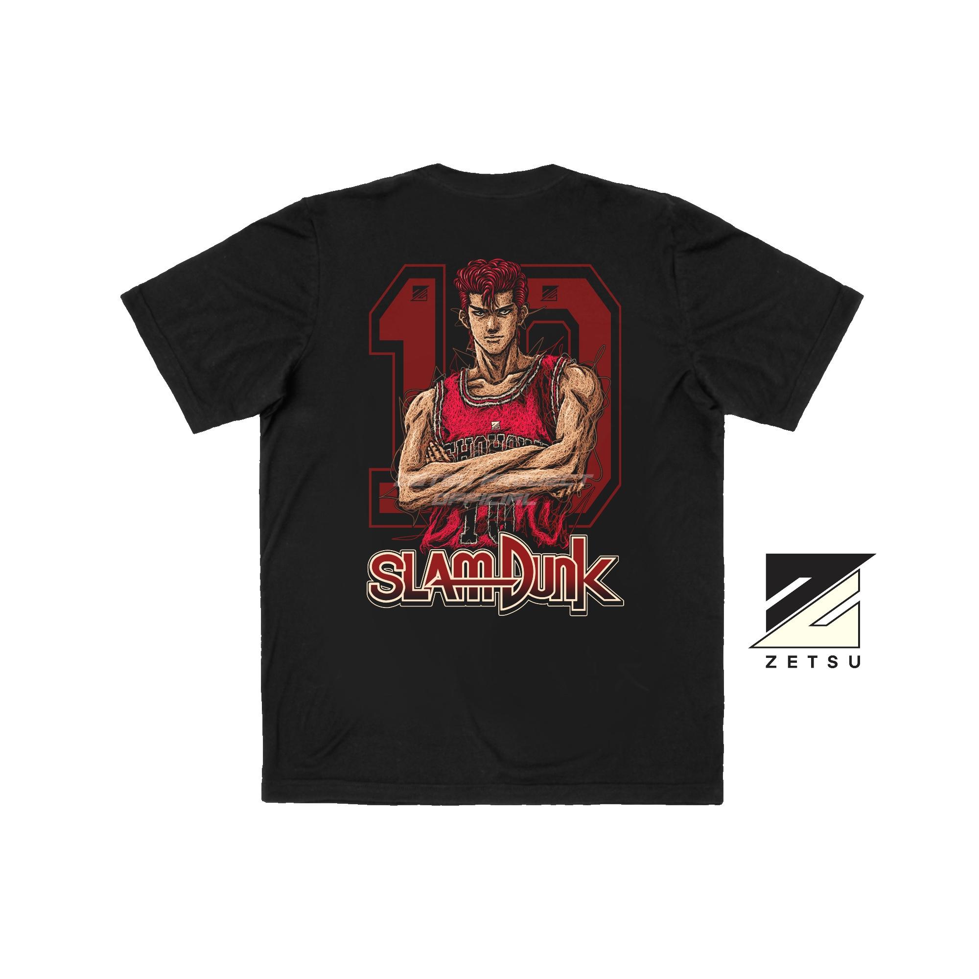 Zetproject Zetsu - Kaos Tshirt Anime Distro Hitam Pria Wanita Lengan Pendek - Hanamichi-4