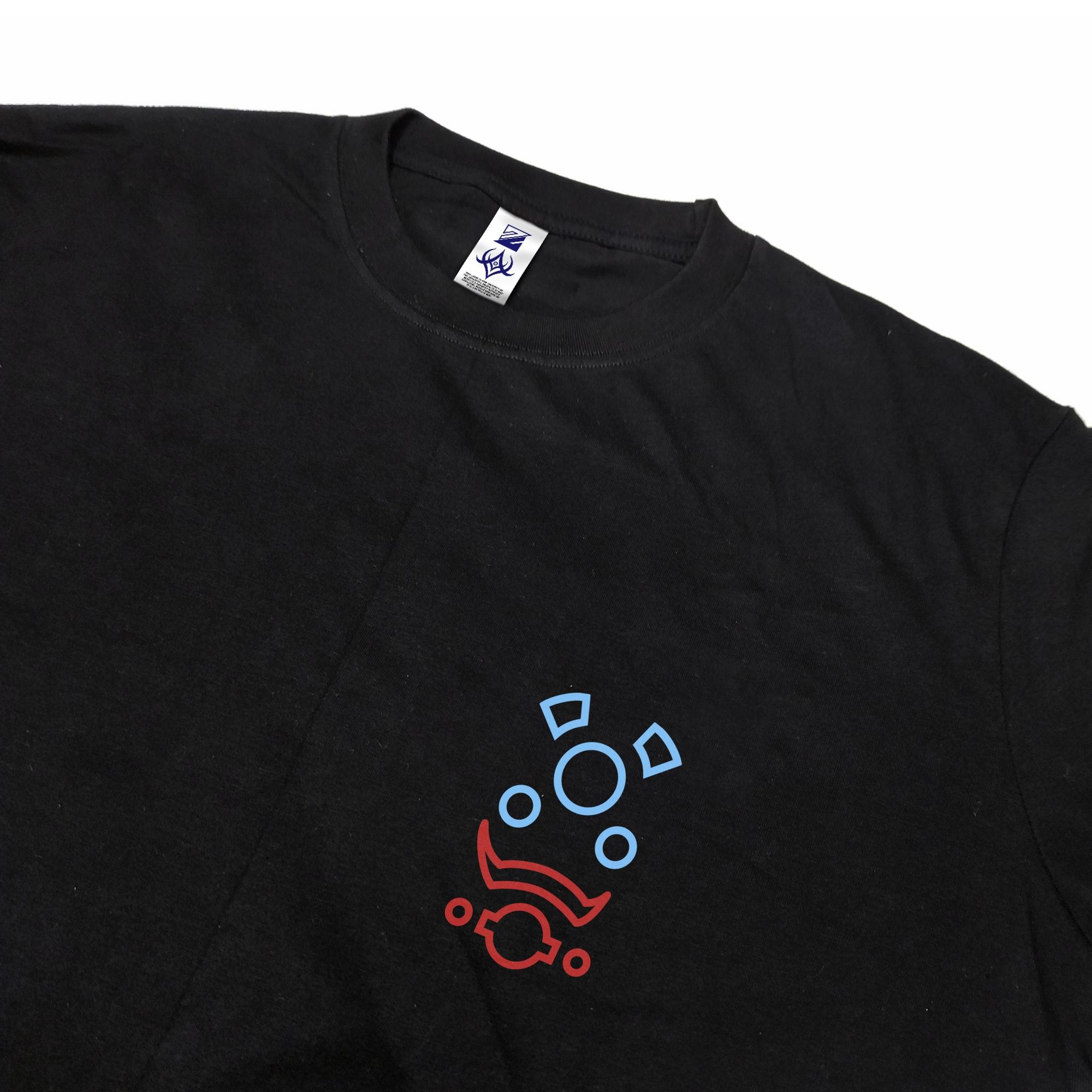 Zetproject Zetsu - Kaos Tshirt Anime Distro Hitam Pria Wanita Lengan Pendek - Two Blue Vortex-7