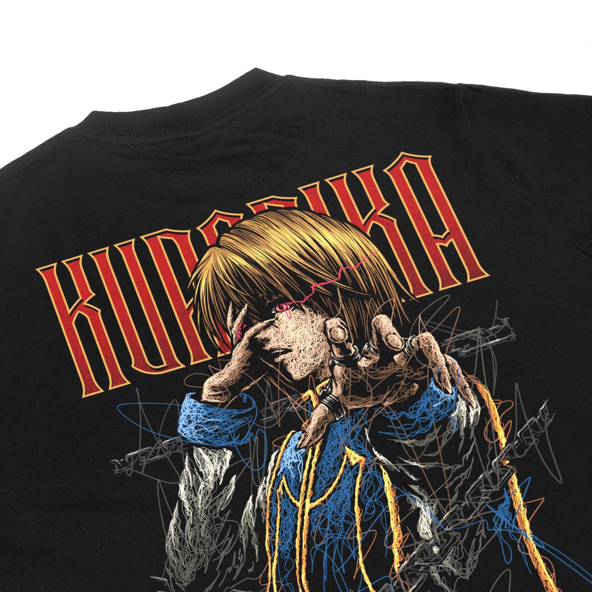 Zetproject Zetsu - Kaos Tshirt Anime Distro Hitam Pria Wanita Lengan Pendek - Kurapika-5