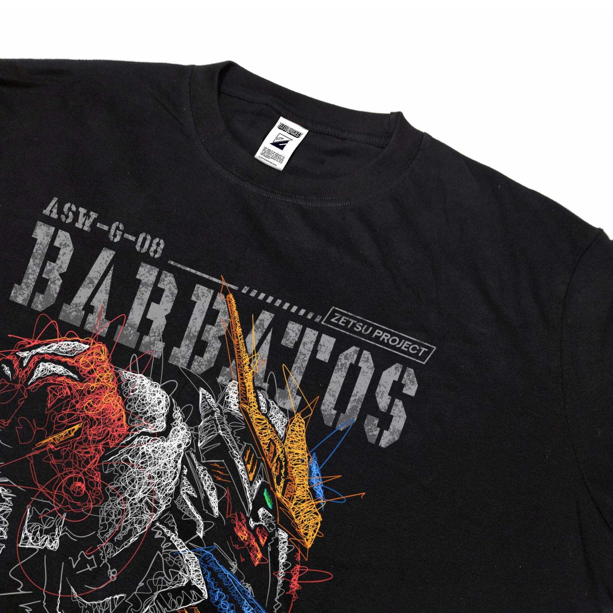 Zetproject Zetsu - Kaos Tshirt Anime Distro Hitam Pria Wanita Lengan Pendek - Barbatos-4