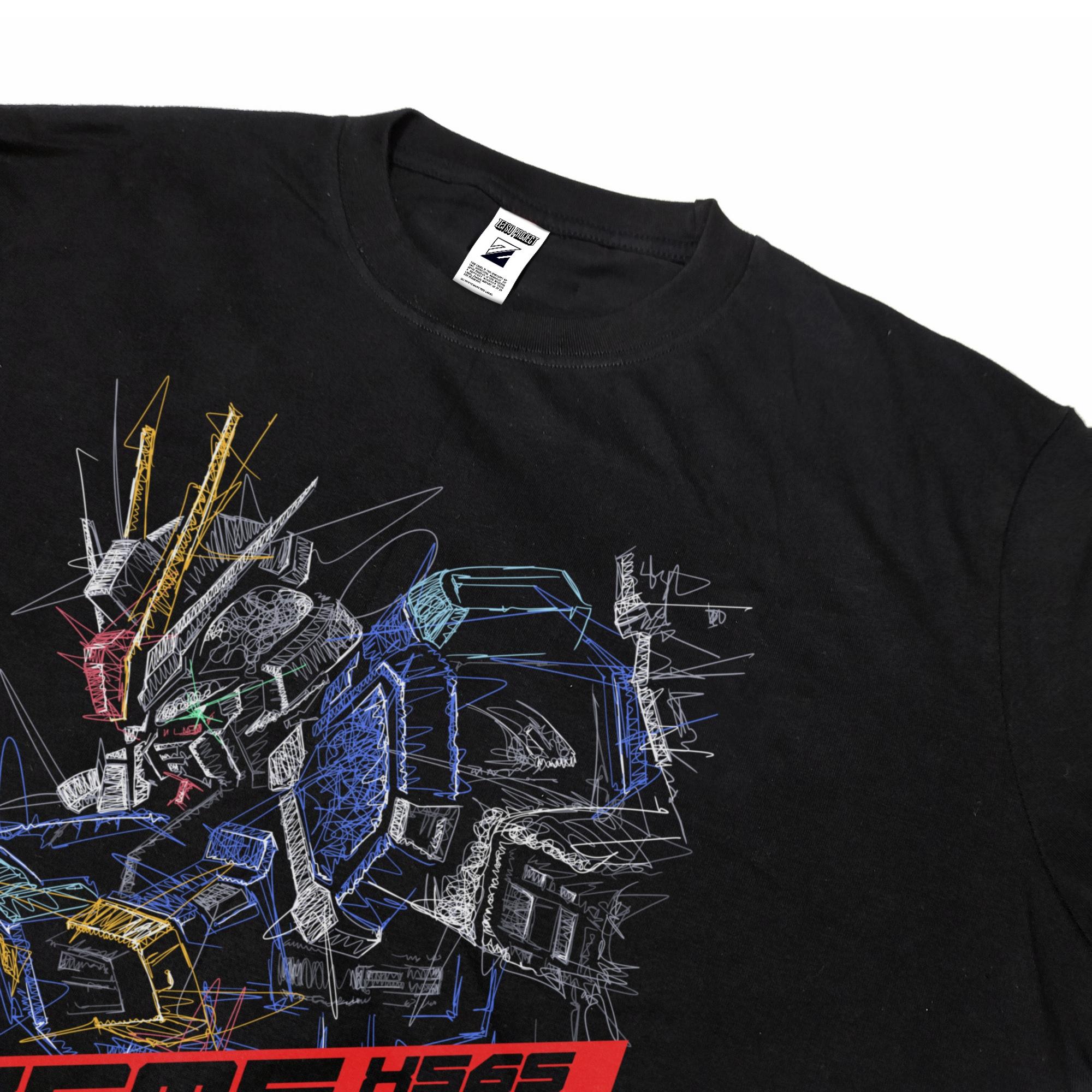 Zetproject Zetsu - Kaos Tshirt Anime Distro Hitam Pria Wanita Lengan Pendek - Impulse-4