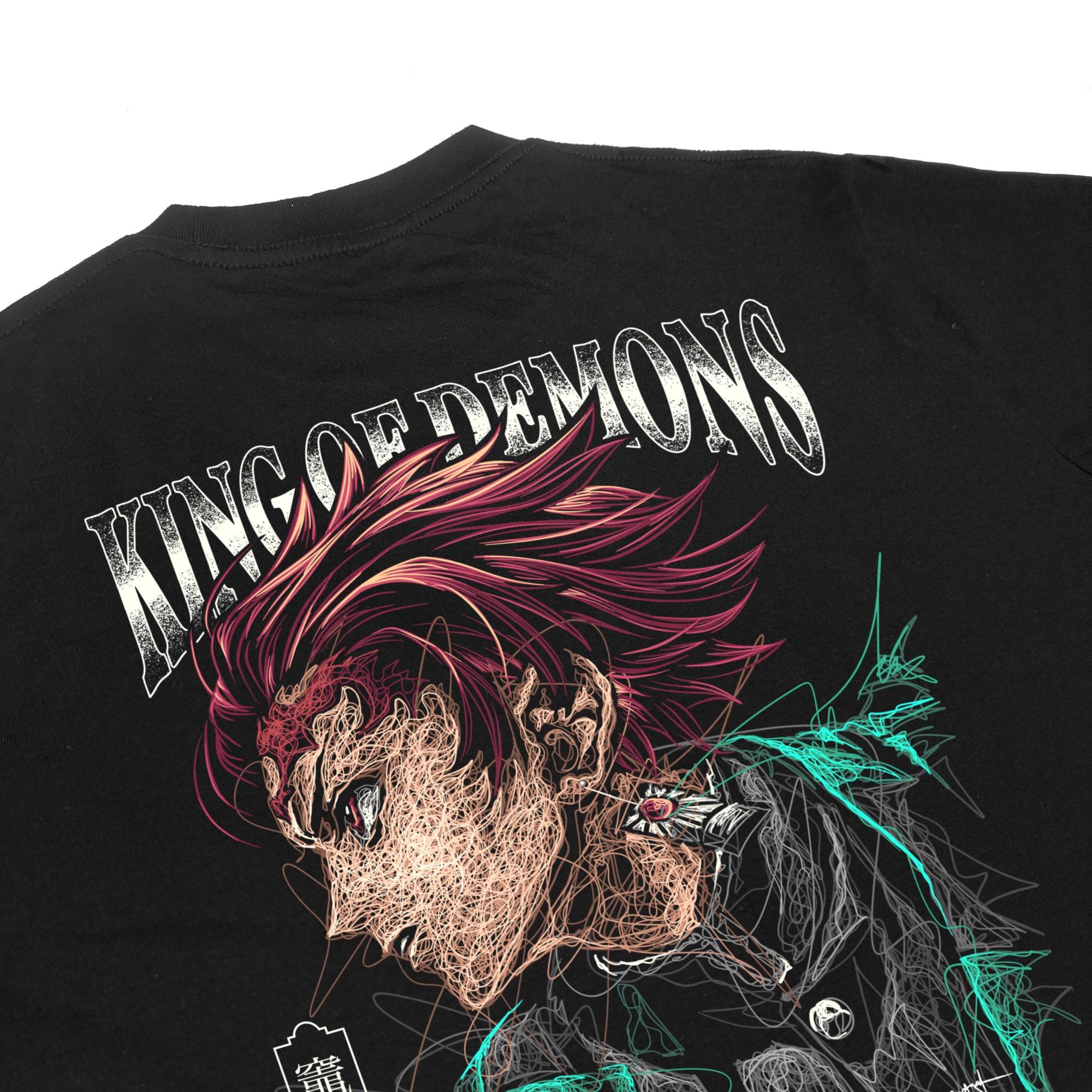 Zetproject Zetsu - Kaos Tshirt Anime Distro Hitam Pria Wanita Lengan Pendek - Tanjiro-3