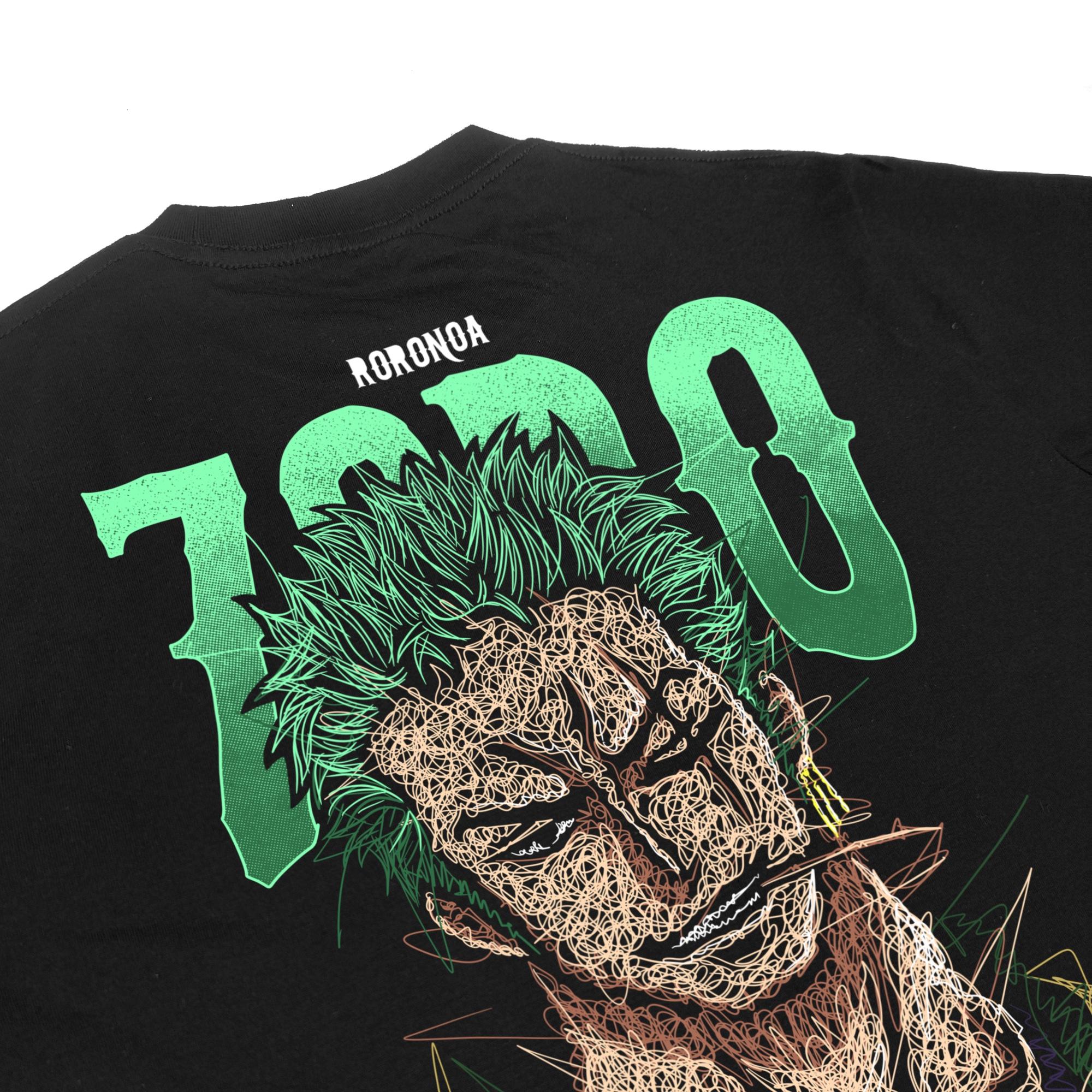 Zetproject Zetsu - Kaos Tshirt Anime Distro Hitam Pria Wanita Lengan Pendek - Zororeg-5