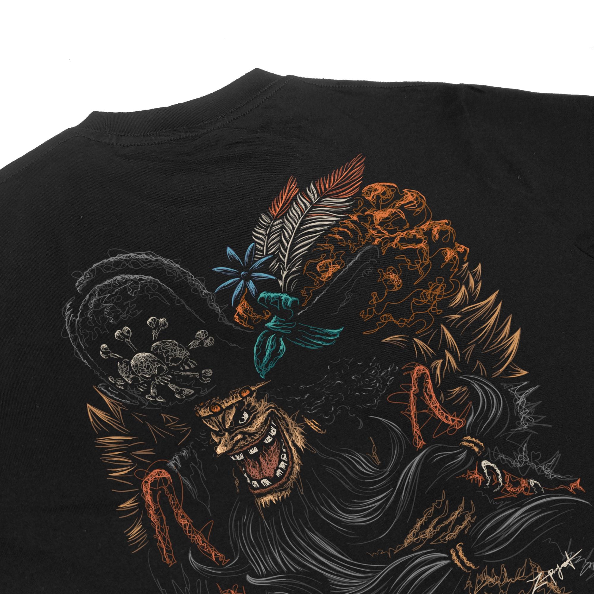 Zetproject Zetsu - Kaos Tshirt Anime Distro Hitam Pria Wanita Lengan Pendek - Kurohige-5