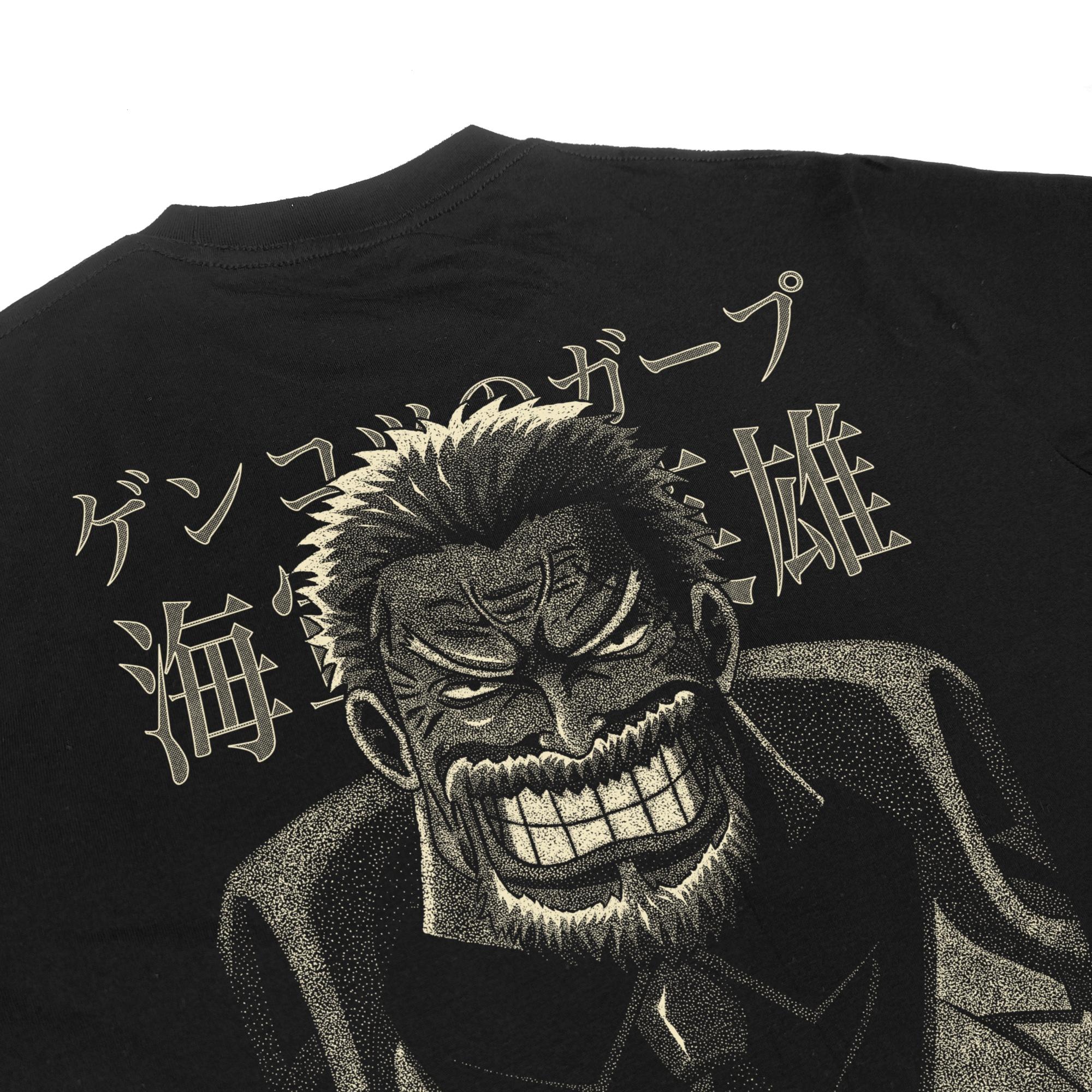 Zetproject Zetsu - Kaos Tshirt Anime Distro Hitam Pria Wanita Lengan Pendek - Garp-5
