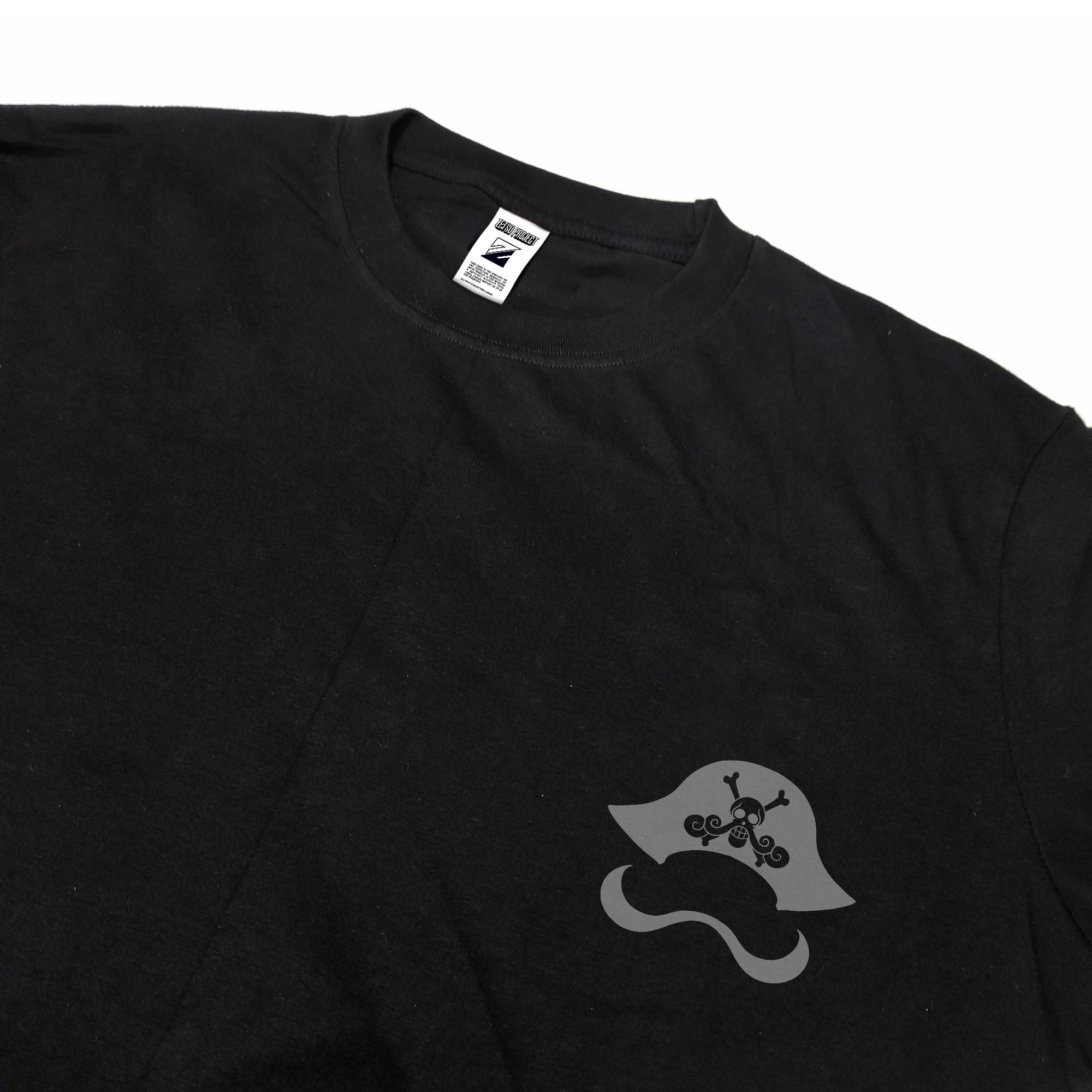 Zetproject Zetsu - Kaos Tshirt Anime Distro Hitam Pria Wanita Lengan Pendek - Roger Pirates-6