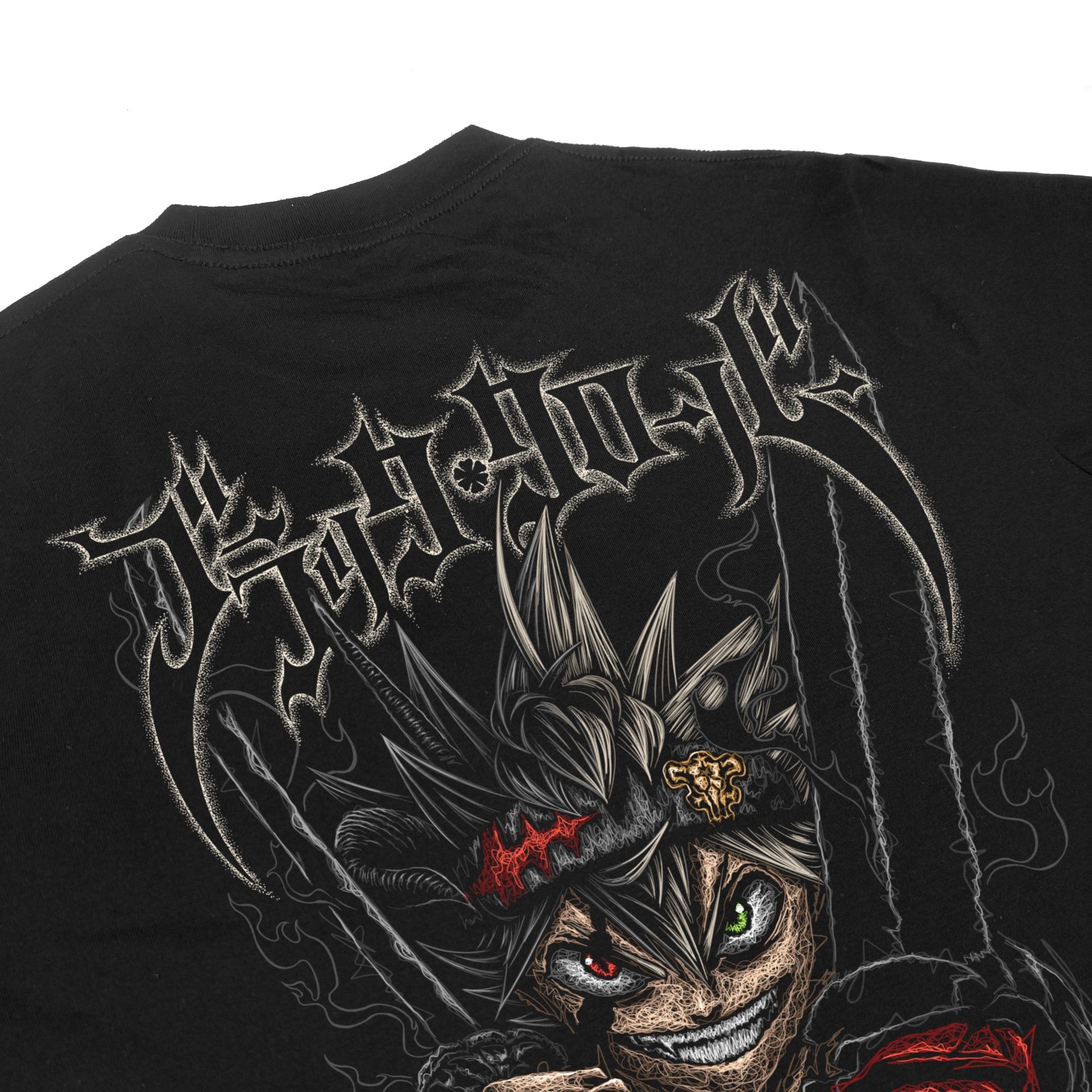 Zetproject Zetsu - Kaos Tshirt Anime Distro Hitam Pria Wanita Lengan Pendek - Asta-5