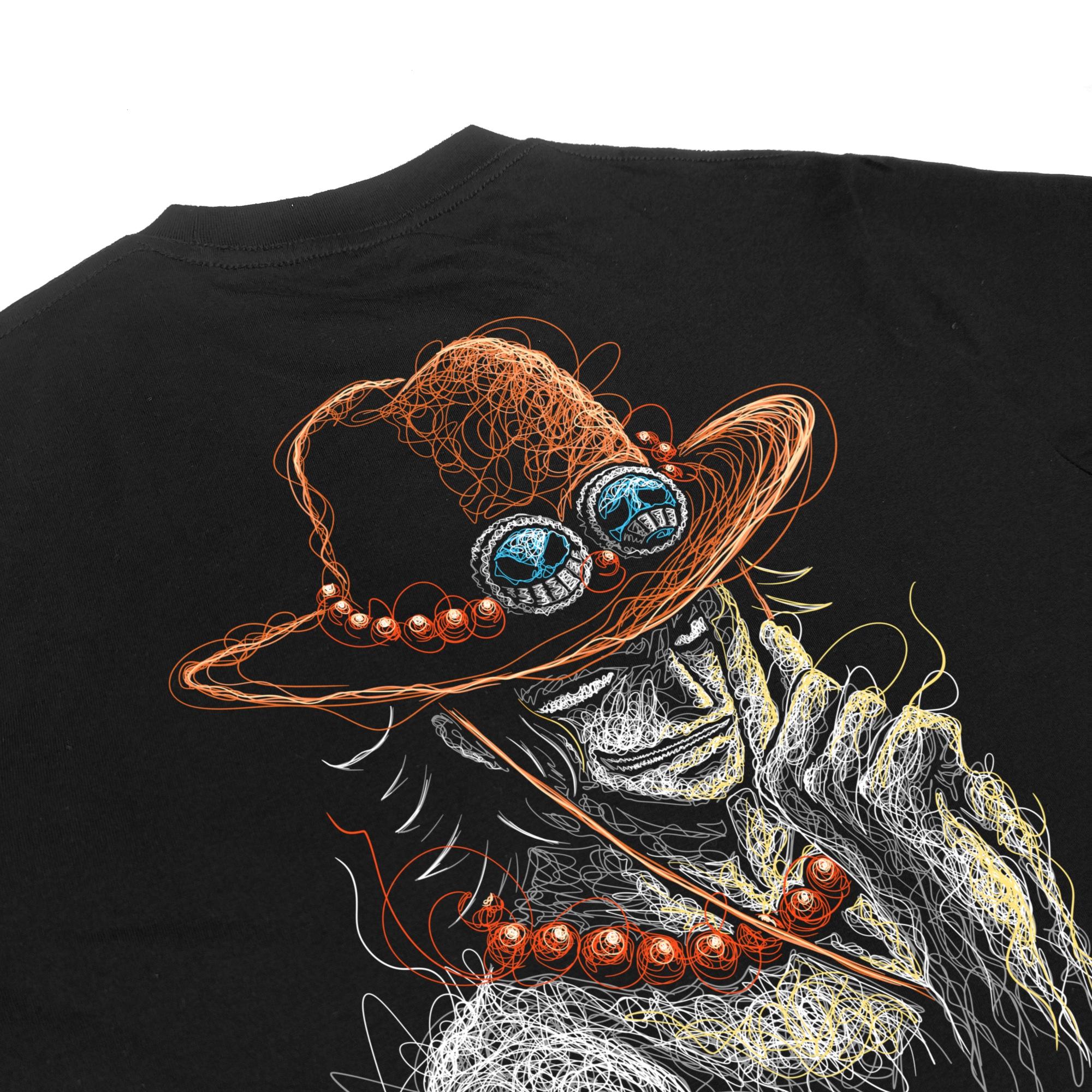 Zetproject Zetsu - Kaos Tshirt Anime Distro Hitam Pria Wanita Lengan Pendek - Ace-5