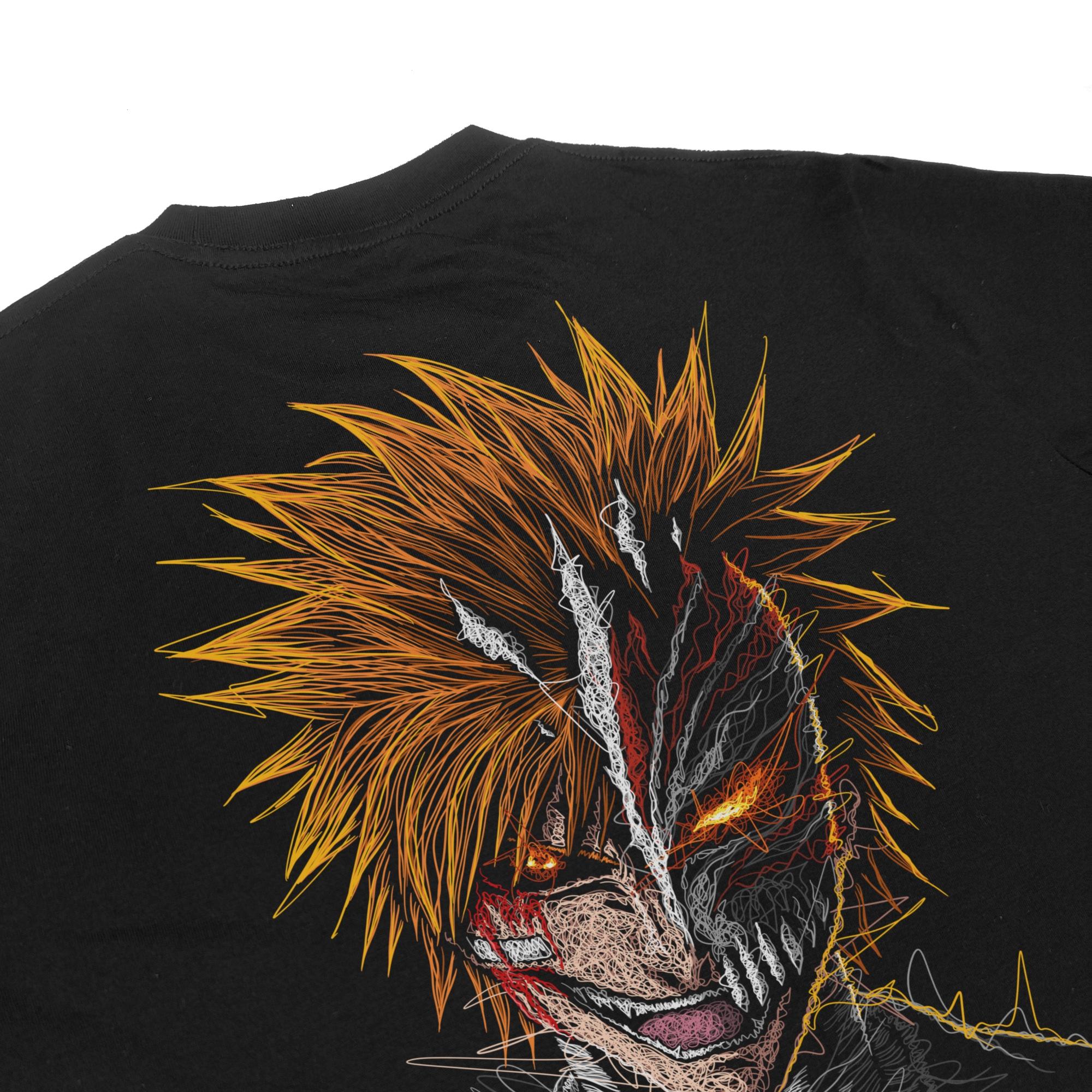 Zetproject Zetsu - Kaos Tshirt Anime Distro Hitam Pria Wanita Lengan Pendek - Ichigo-5