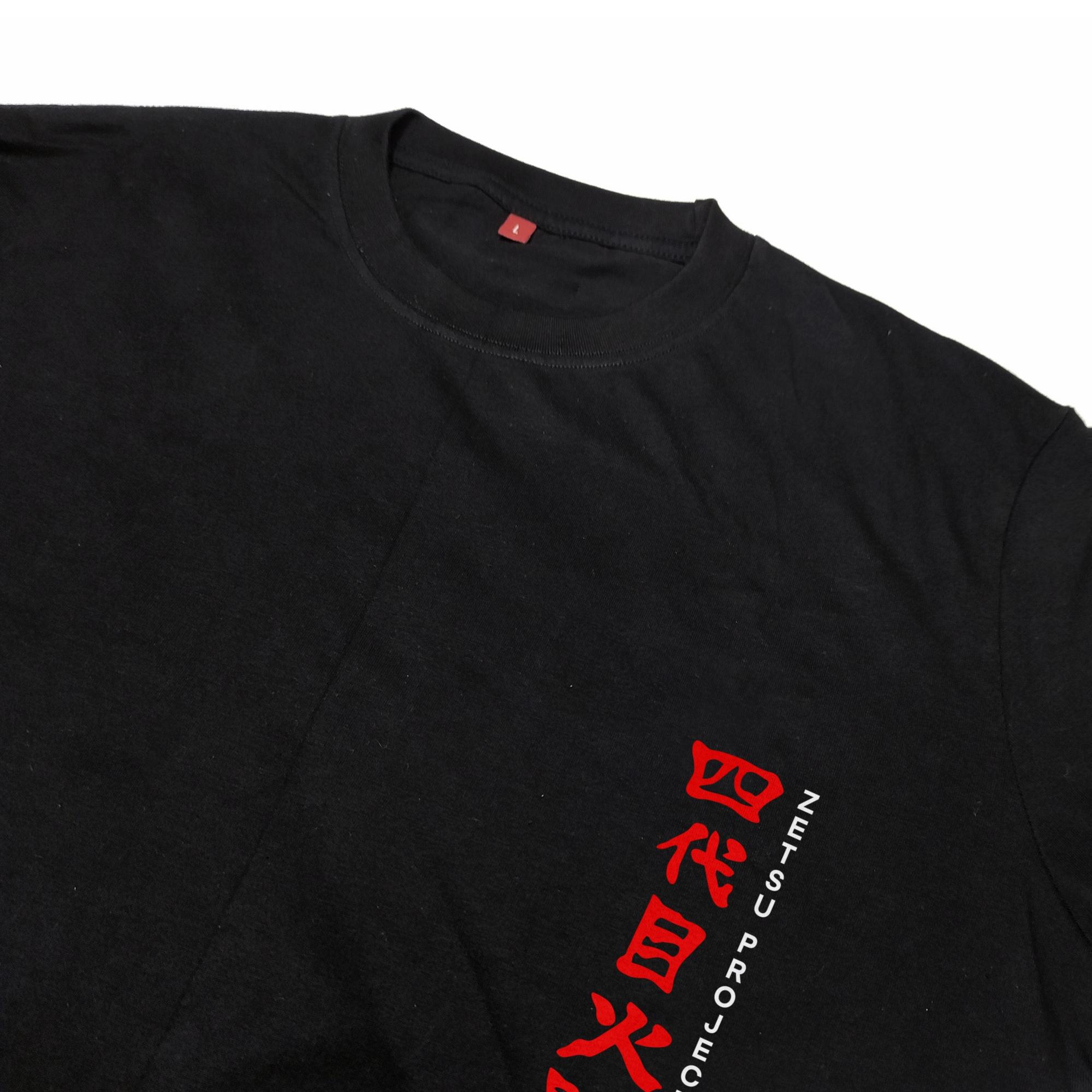 Zetproject Zetsu - Kaos Tshirt Anime Distro Hitam Pria Wanita Lengan Pendek - Minato-7