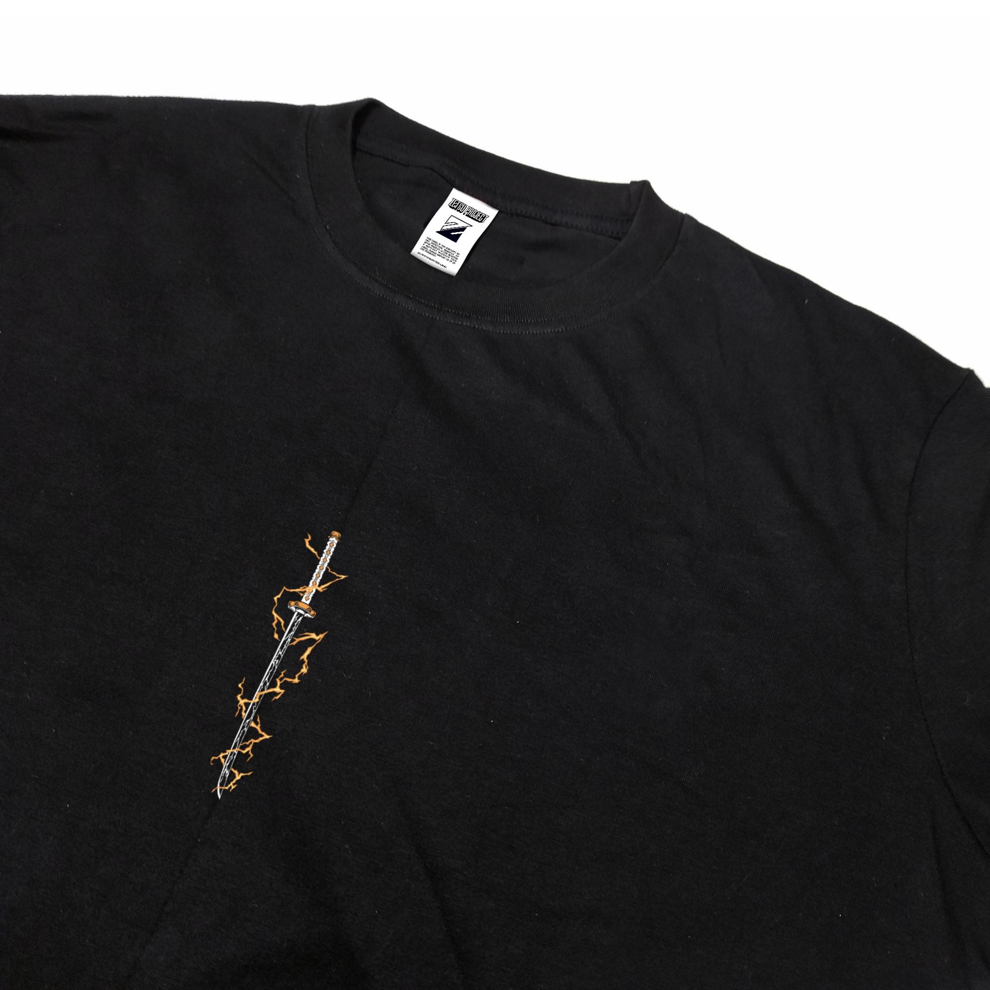 Zetproject Zetsu - Kaos Tshirt Anime Distro Hitam Pria Wanita Lengan Pendek - Zenitsu-7