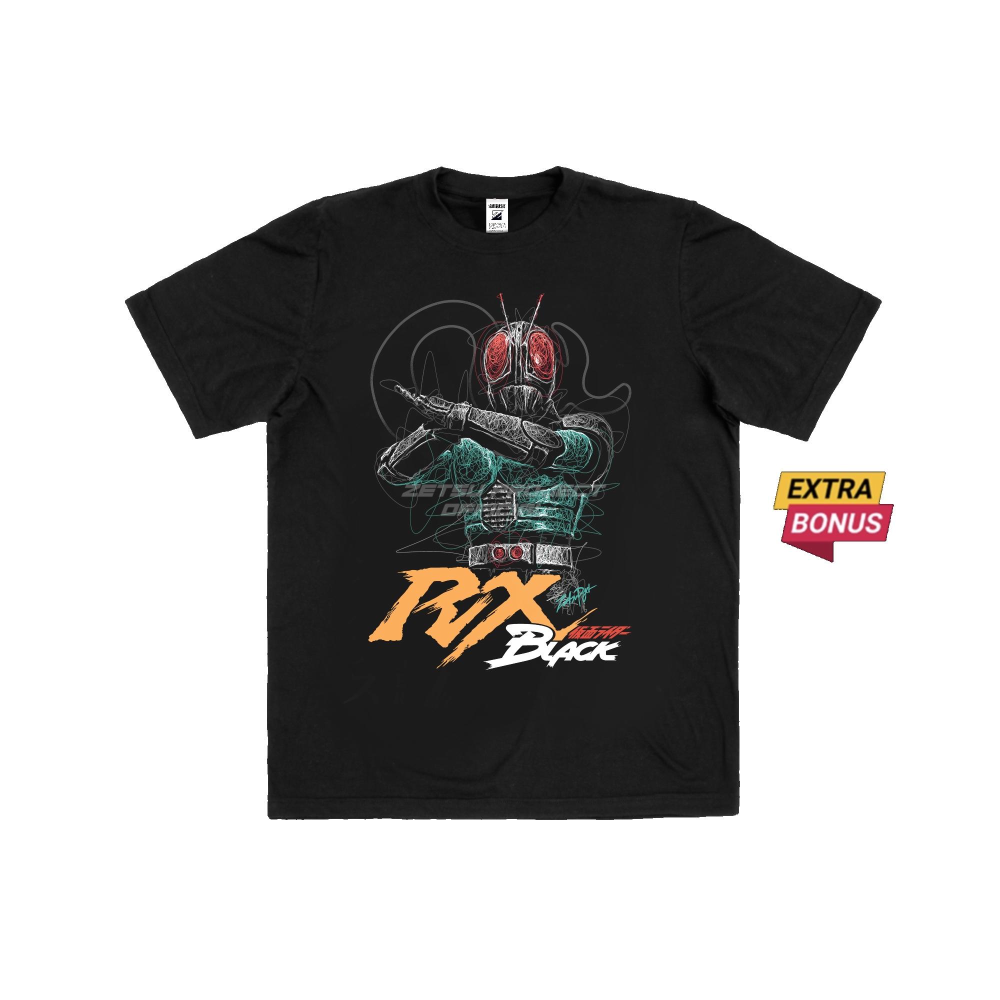 Zetproject Zetsu - Kaos Tshirt Anime Distro Hitam Pria Wanita Lengan Pendek - BlackRX-2
