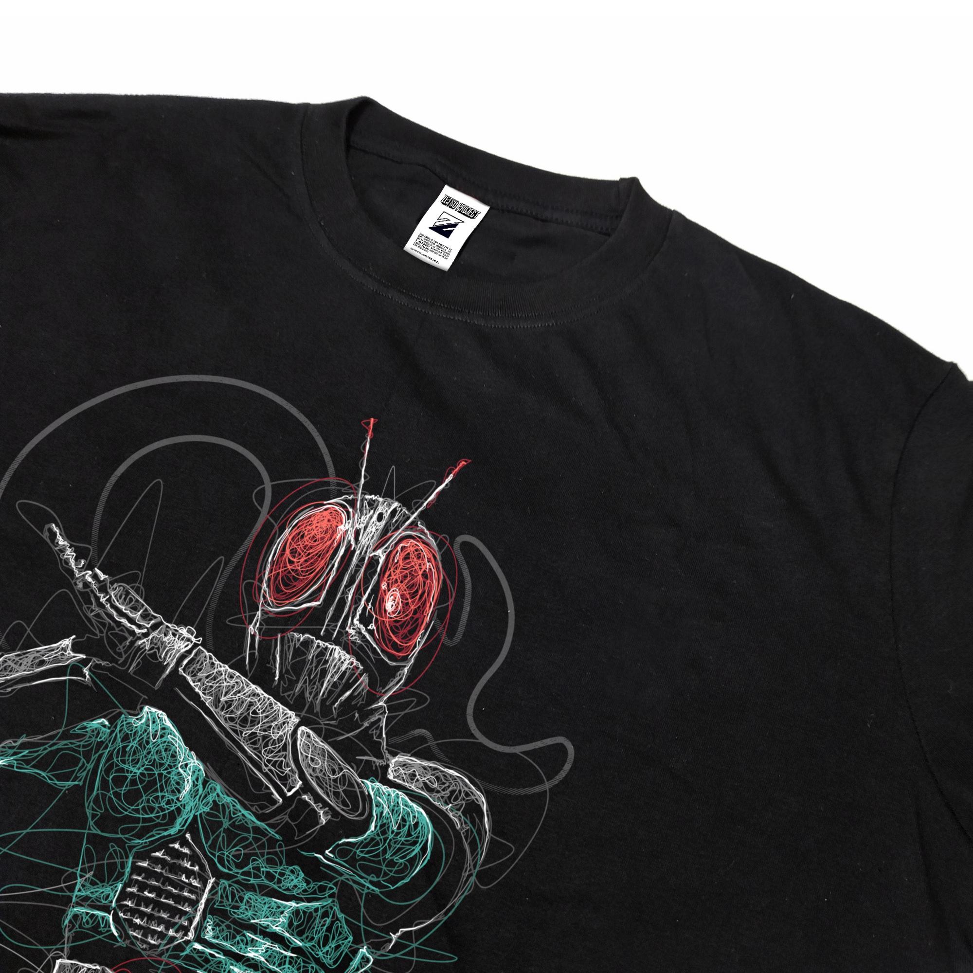 Zetproject Zetsu - Kaos Tshirt Anime Distro Hitam Pria Wanita Lengan Pendek - BlackRX-4