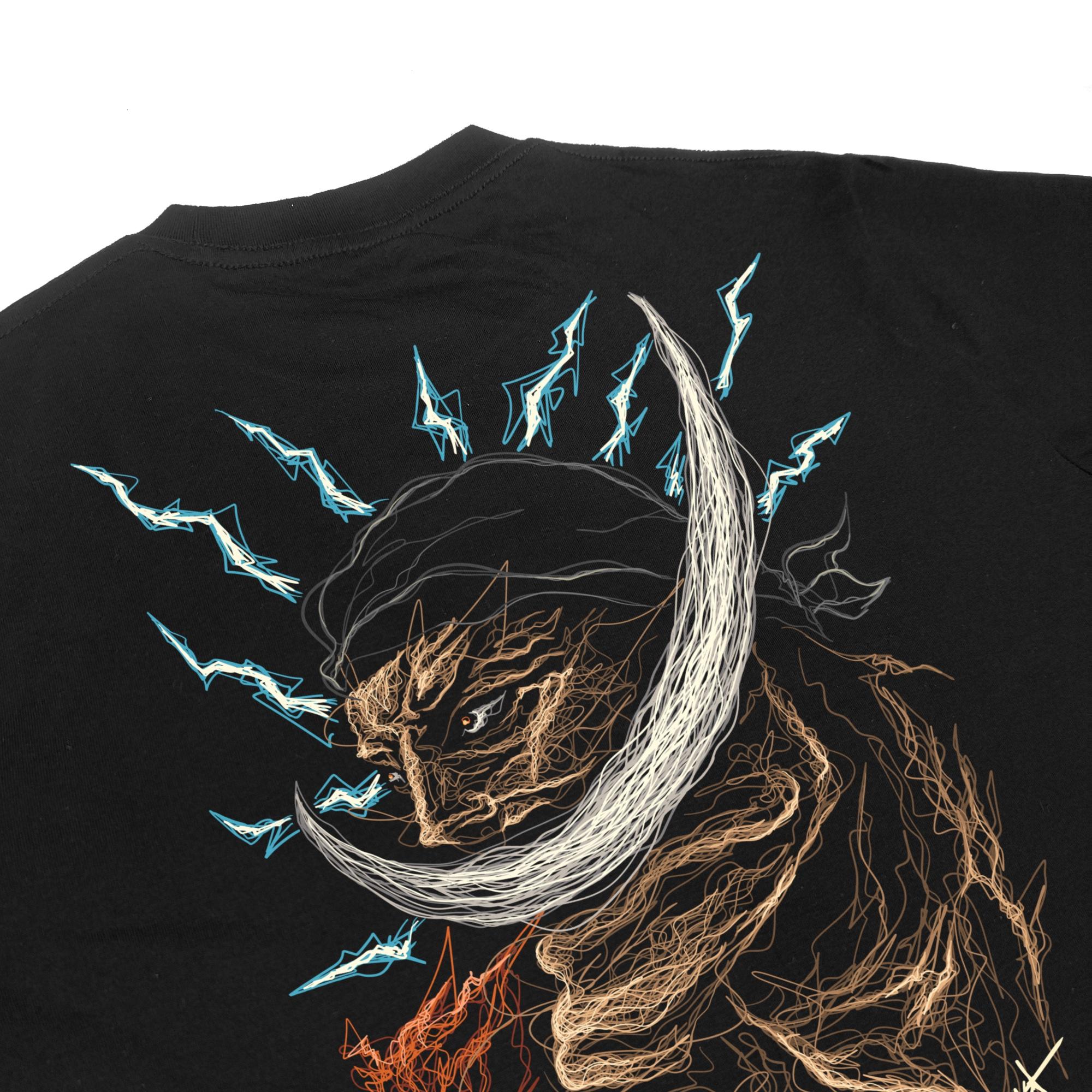 Zetproject Zetsu - Kaos Tshirt Anime Distro Hitam Pria Wanita Lengan Pendek - Shirohige-5