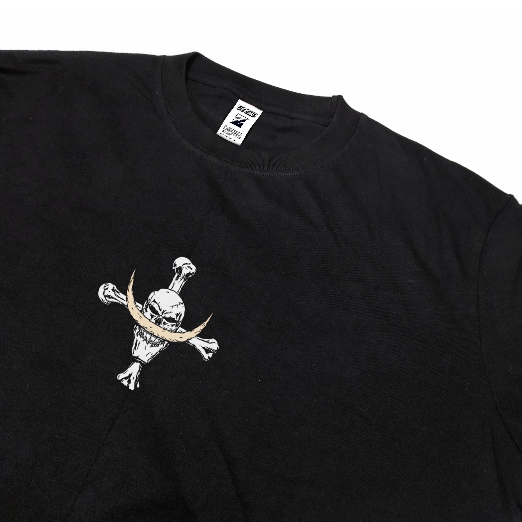 Zetproject Zetsu - Kaos Tshirt Anime Distro Hitam Pria Wanita Lengan Pendek - Shirohige-6