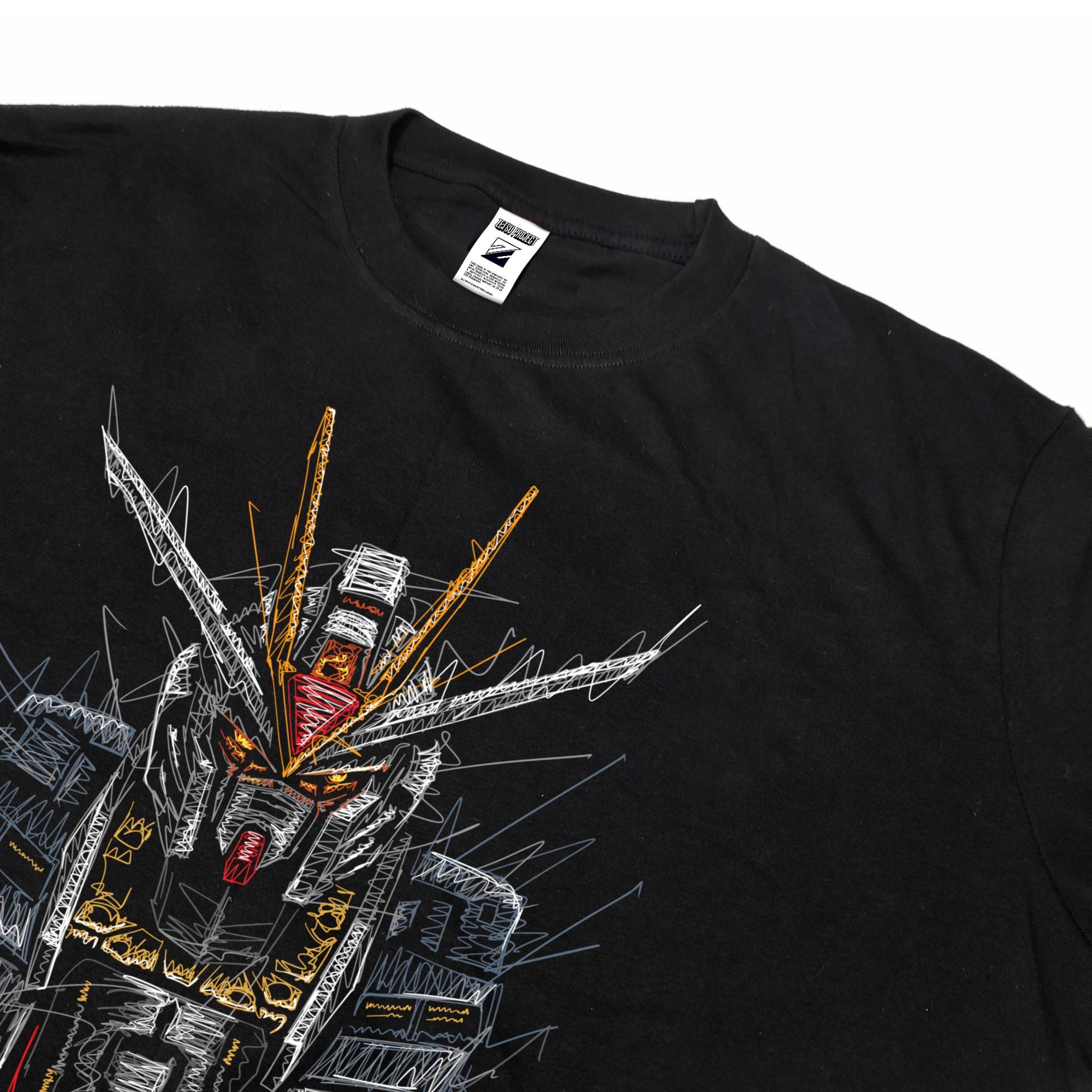 Zetproject Zetsu - Kaos Tshirt Anime Distro Hitam Pria Wanita Lengan Pendek - Strikefreedom-4