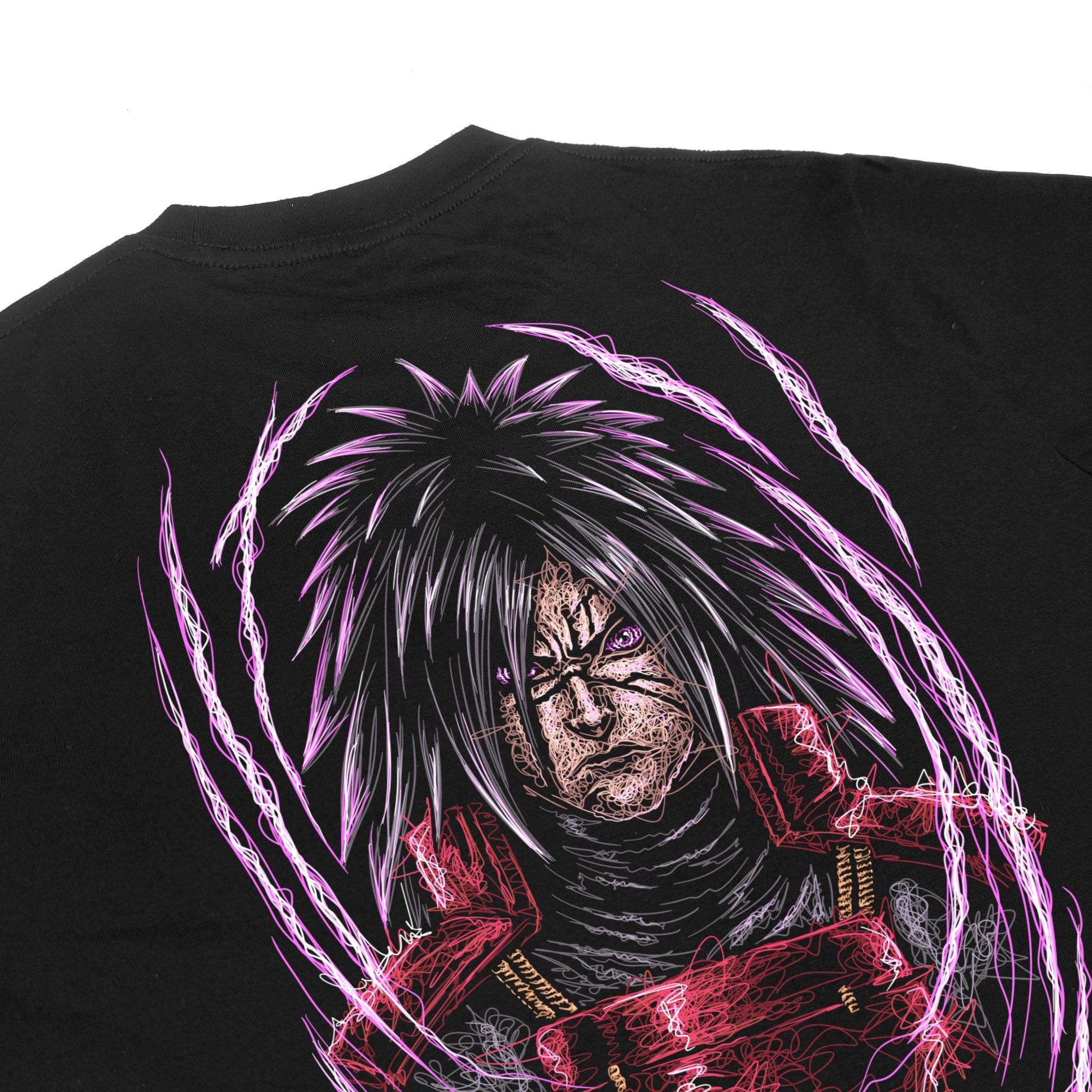 Zetproject Zetsu - Kaos Tshirt Anime Distro Hitam Pria Wanita Lengan Pendek - Madara-5