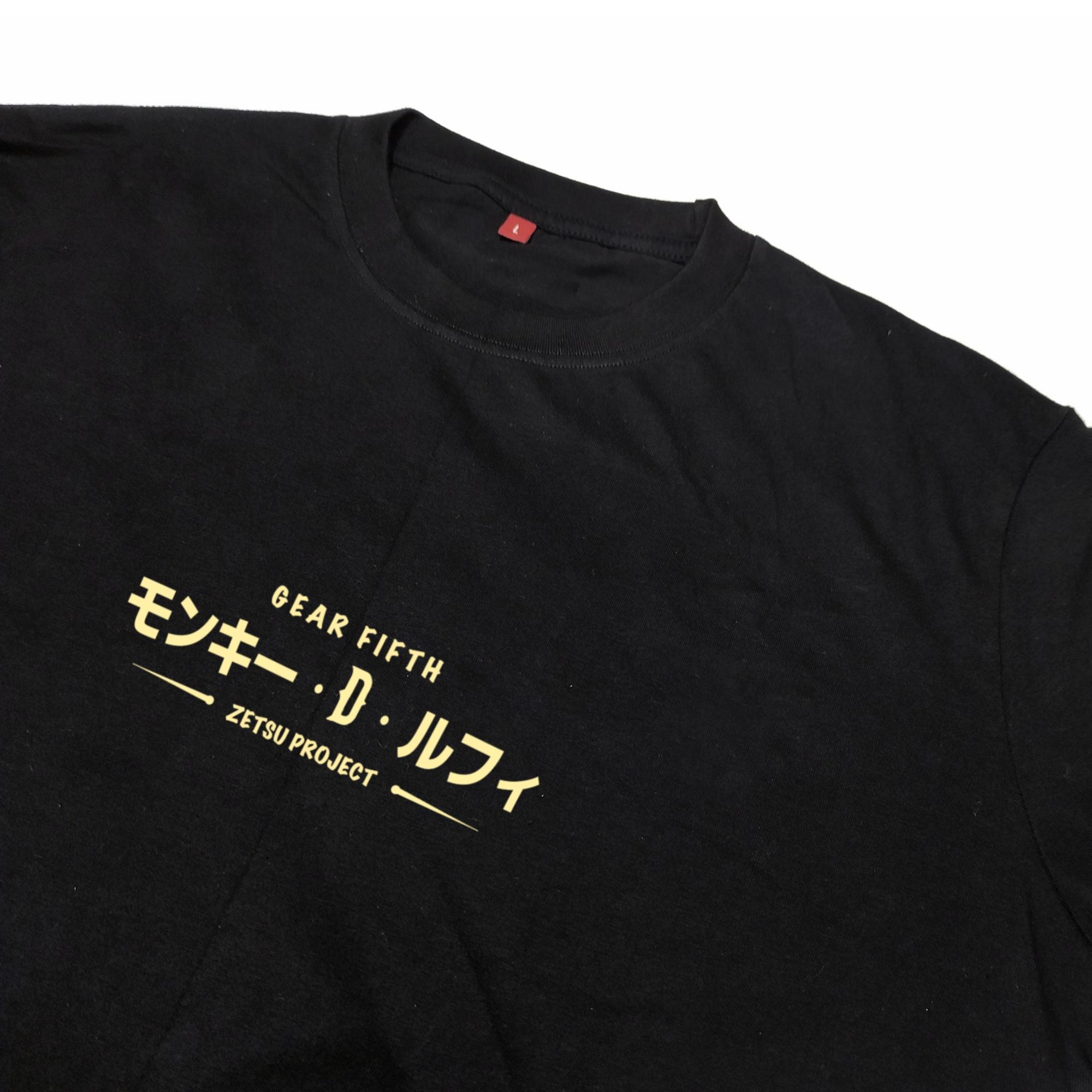 Zetproject Zetsu - Kaos Tshirt Anime Distro Hitam Pria Wanita Lengan Pendek - Scgear5-6